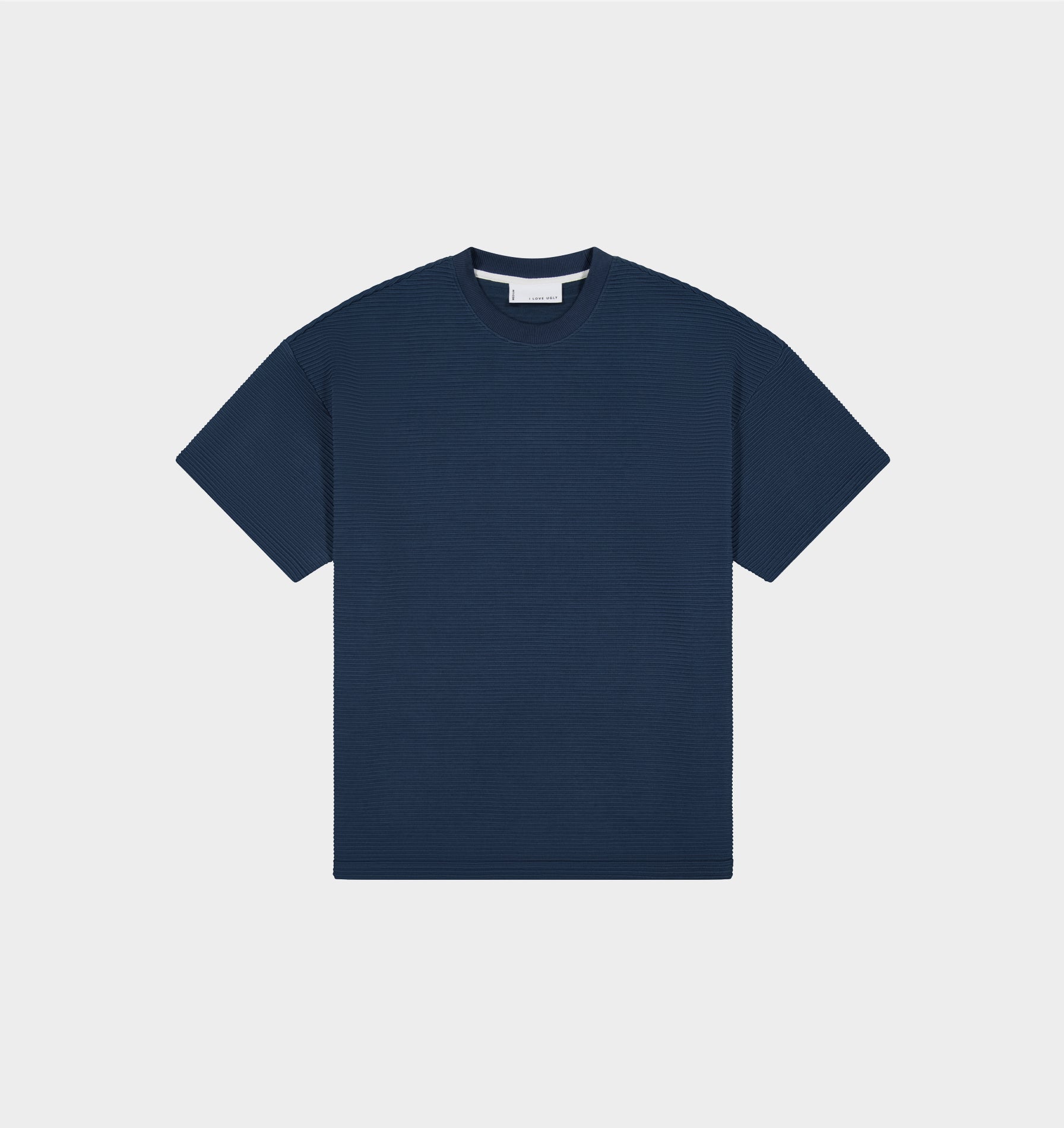 Corrugated Box Tee - Indigo