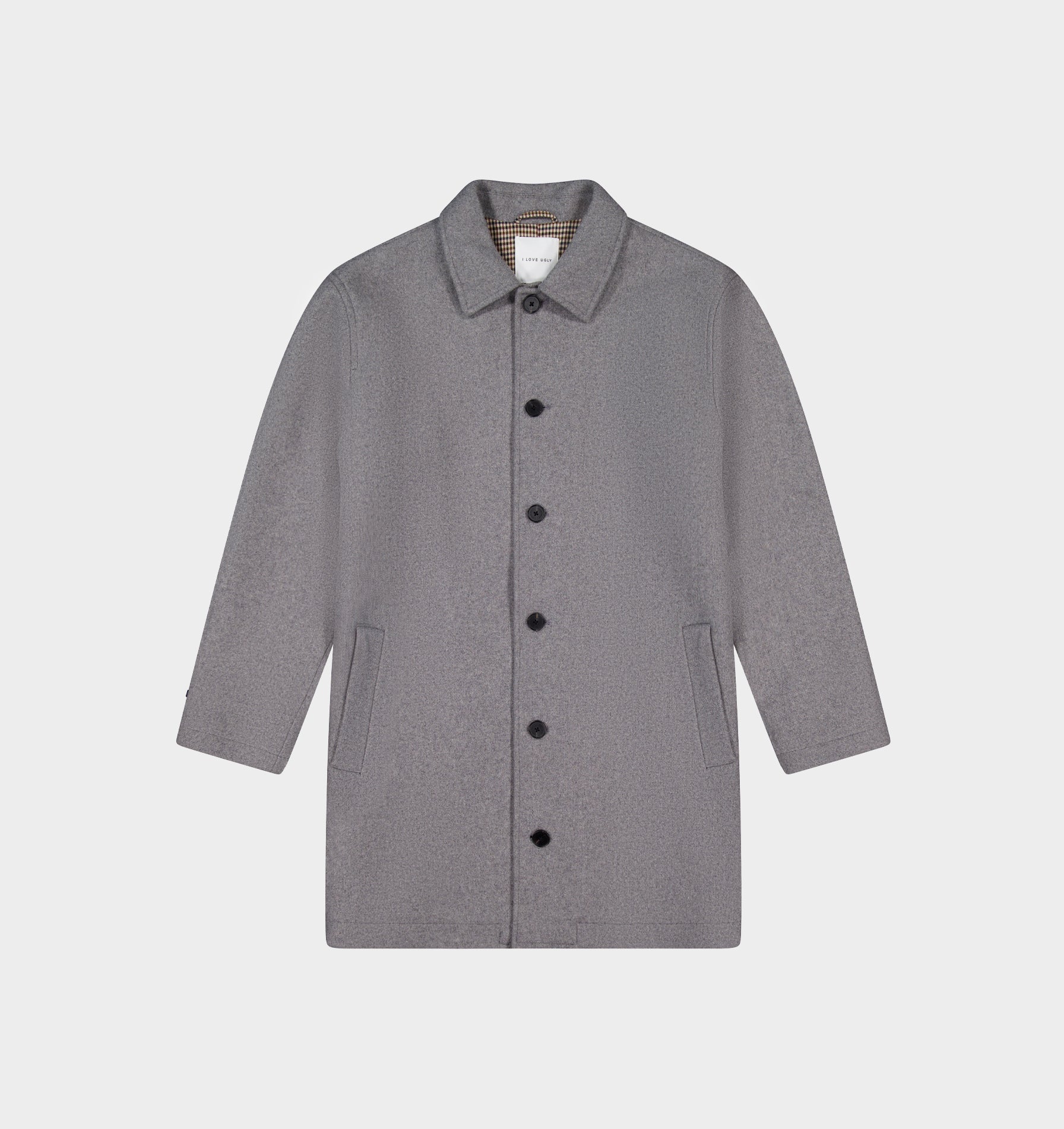 Carson Wool Coat - Vintage Grey