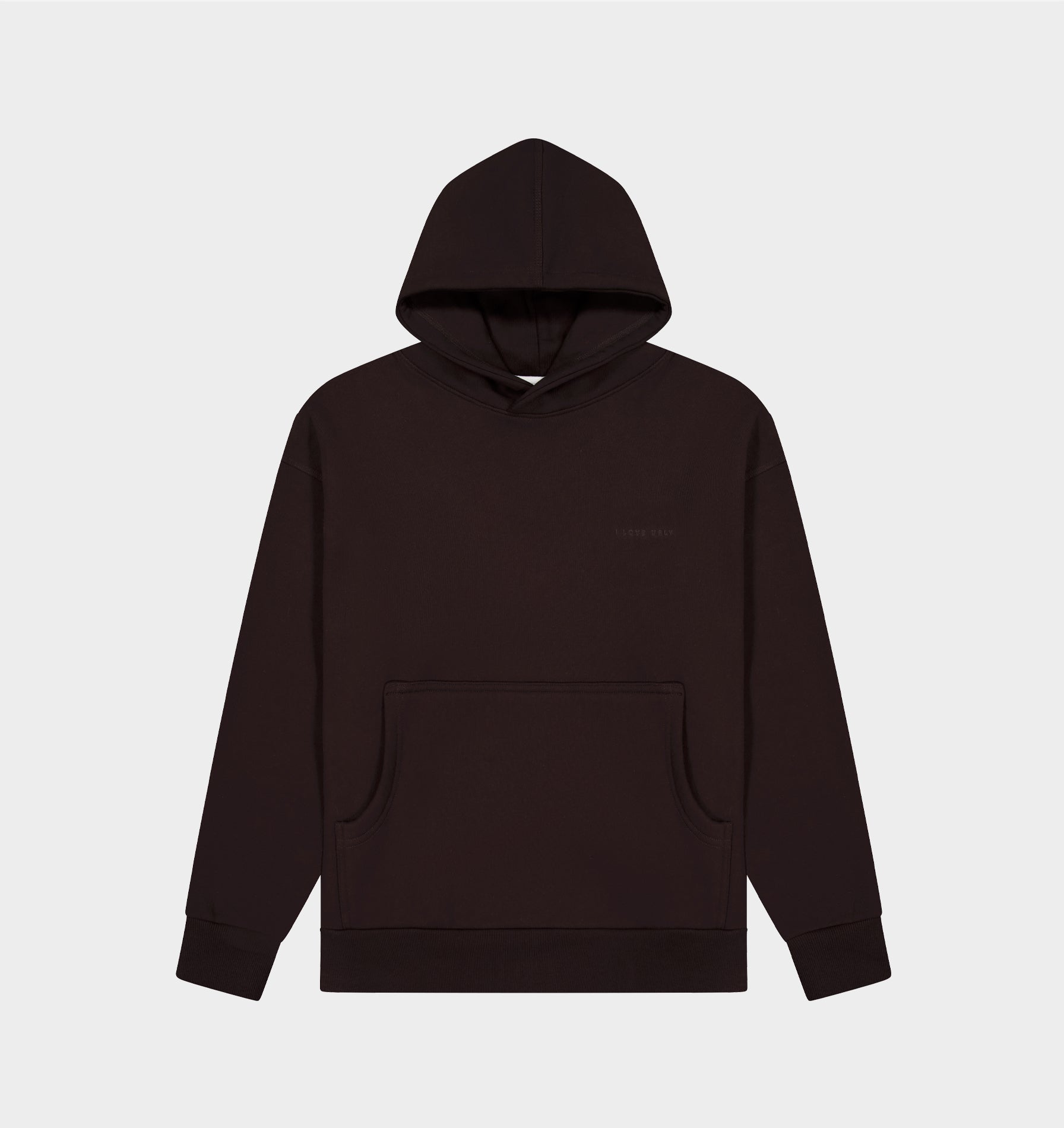 Enzo Cropped Hood - Coffee Bean