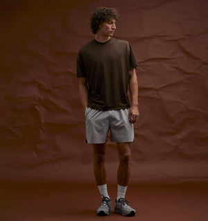 Active 7 Inch Short - Light Grey