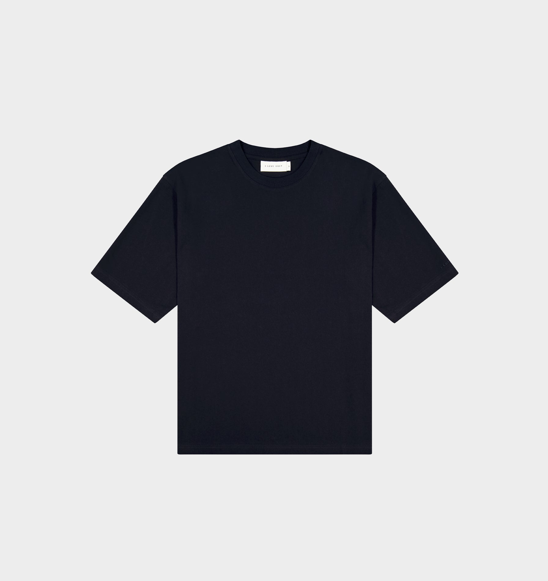 Isaac Cotton Tee - Midnight Navy