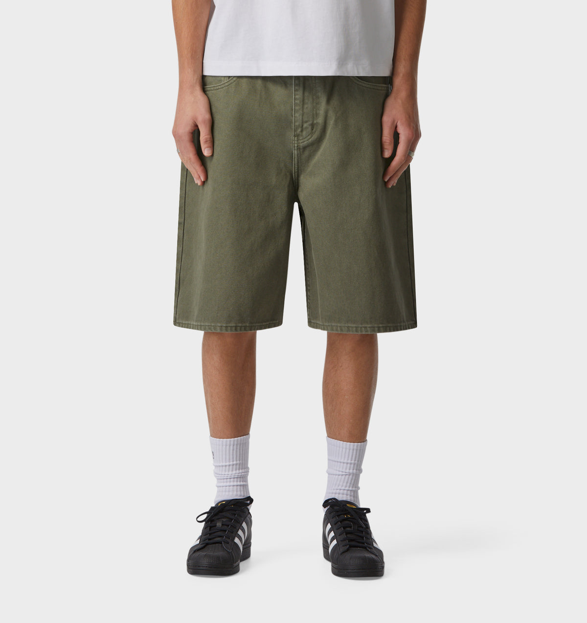 Wyatt Denim Short - Moss