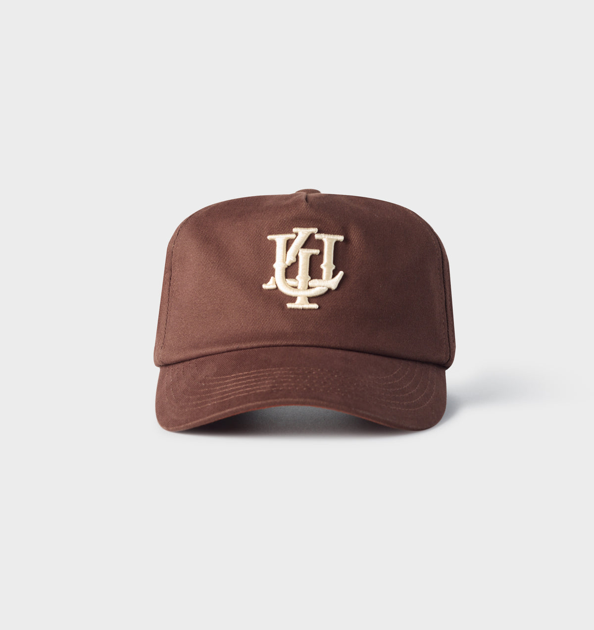 Lennox Monogram Cap - Espresso