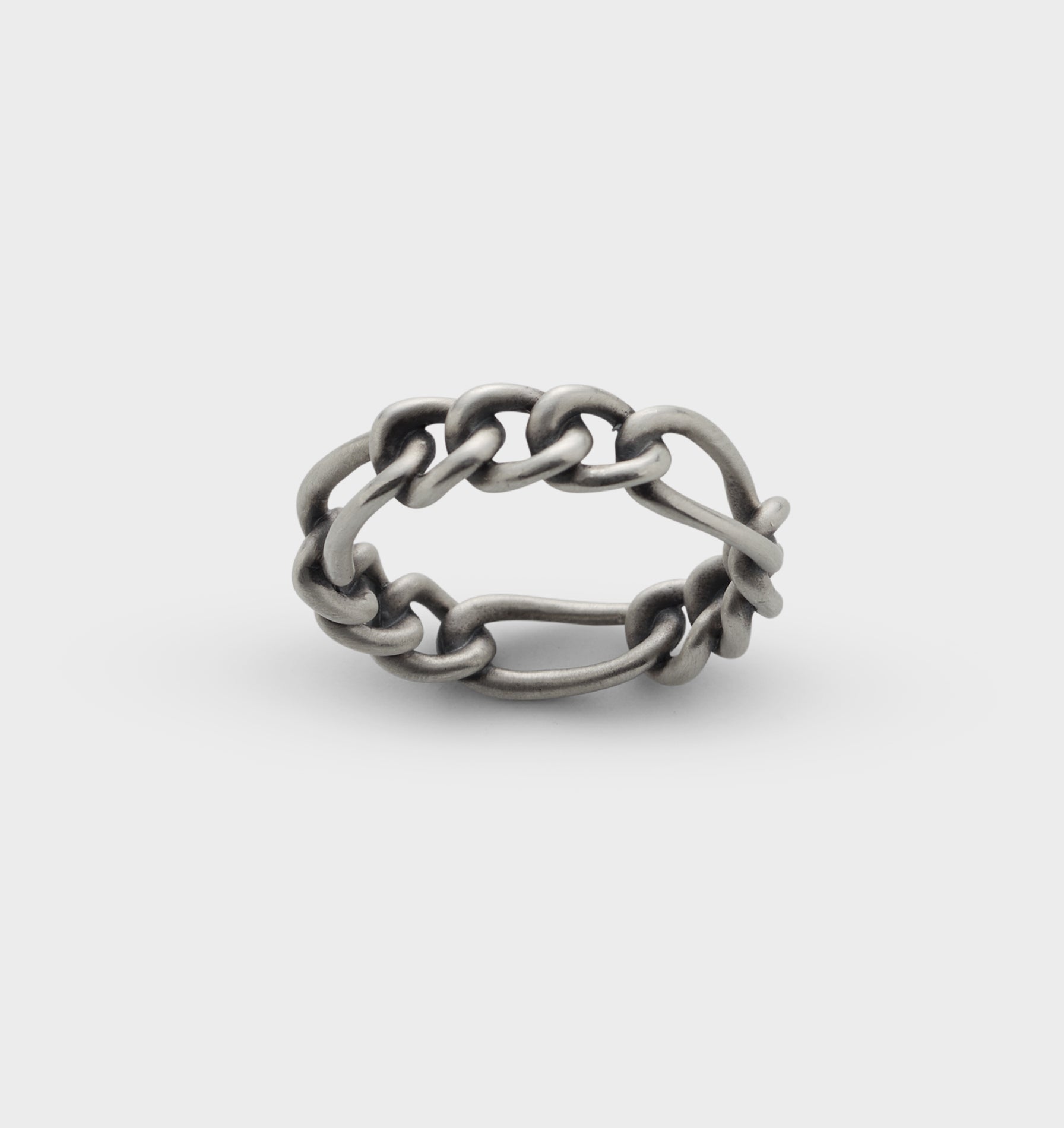 Irregular Chain Ring - Silver