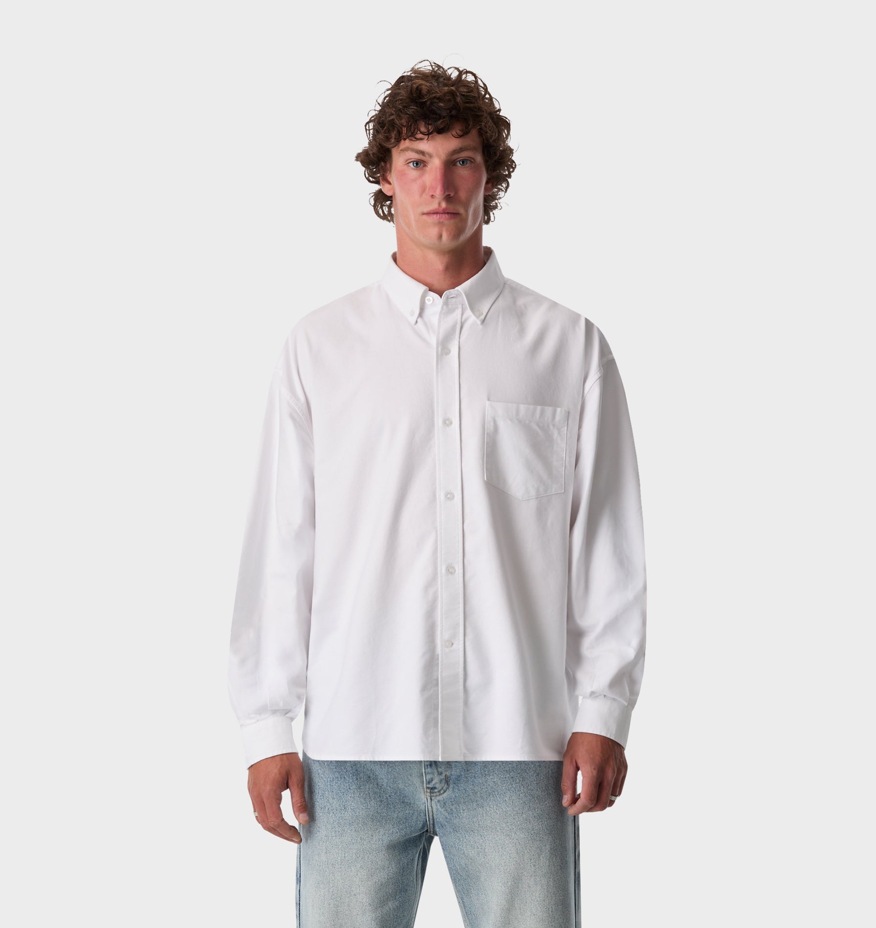 Kingston Oversized Shirt - White