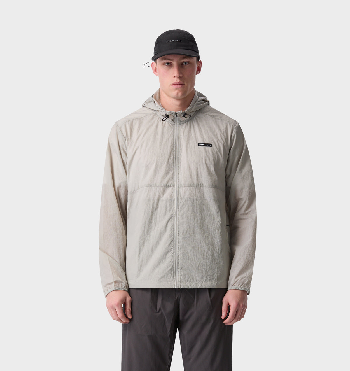 Zephyr Performance Windbreaker - Light grey