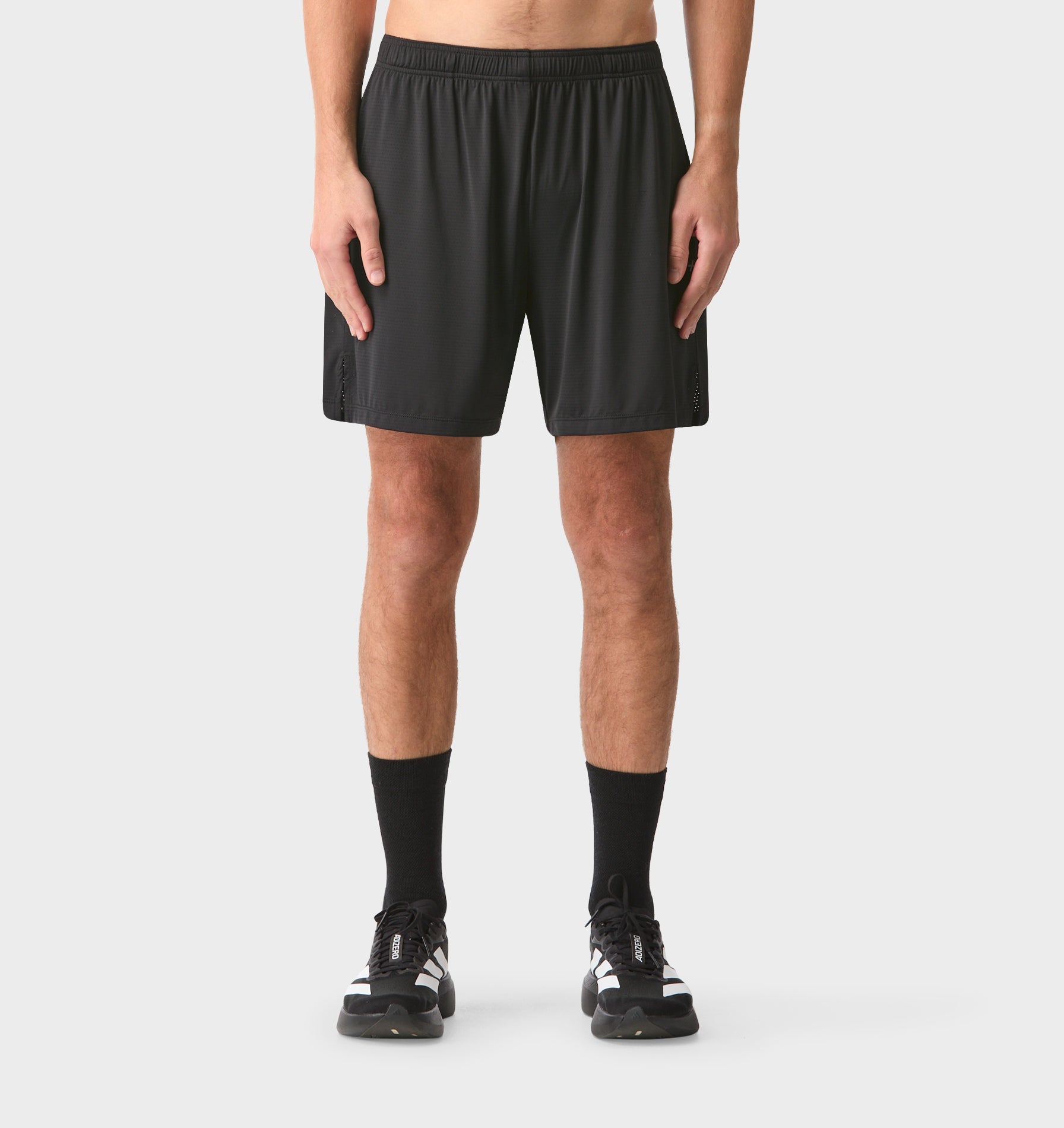 Performance Mesh 2 in 1 Short - Black