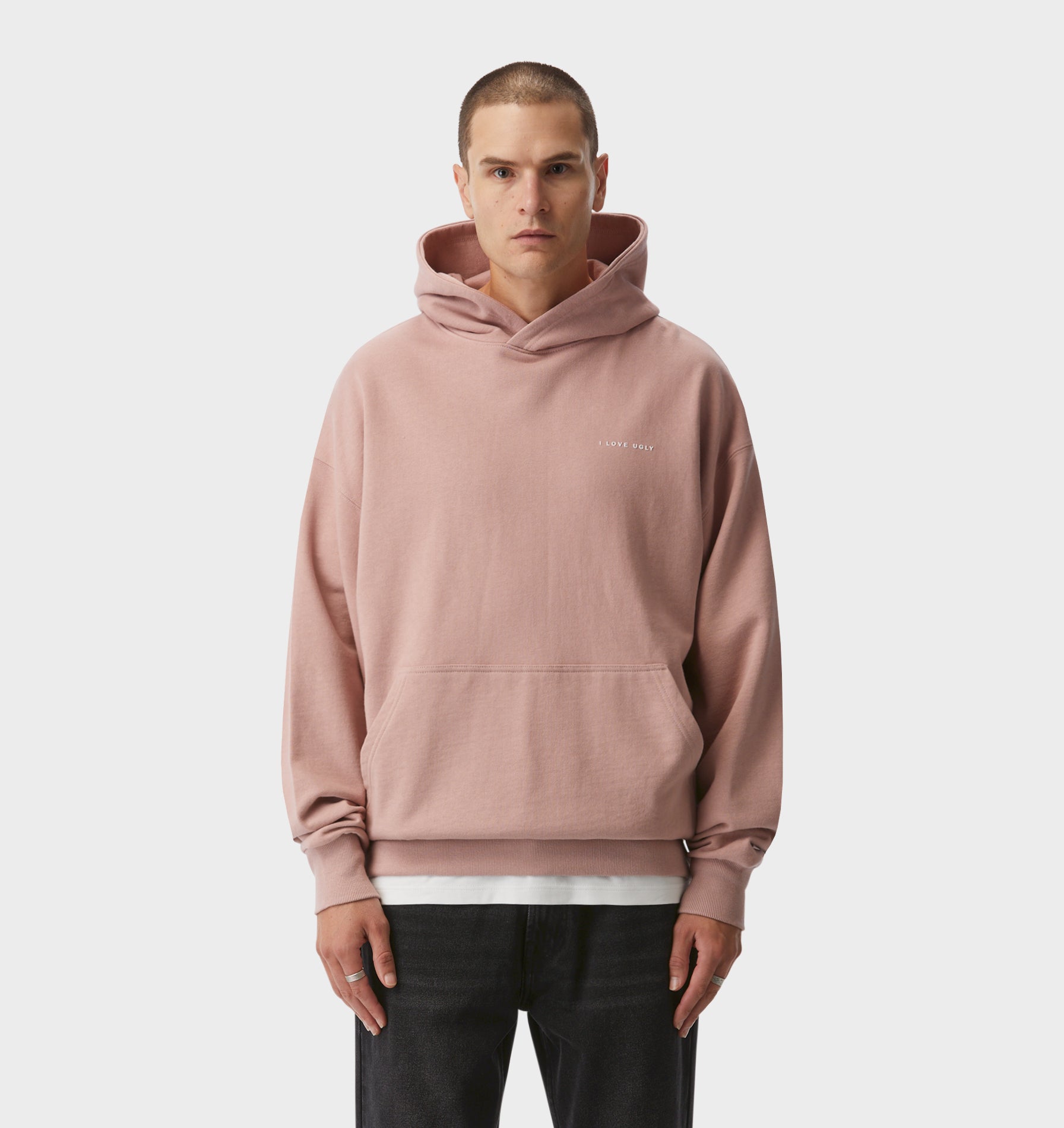 Box Hood - Dusky Pink