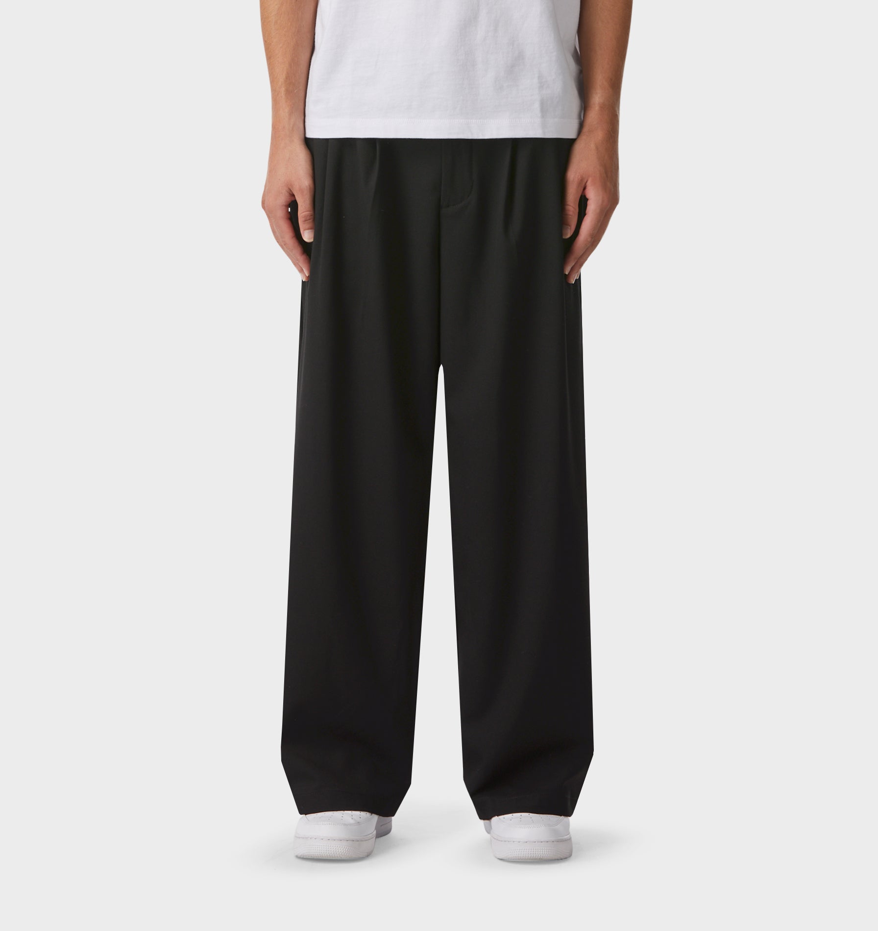 パンツ BELVET Pleated WideLeg Baggy BELVET Pleated Wide-Leg Baggy Pants - メルカリ