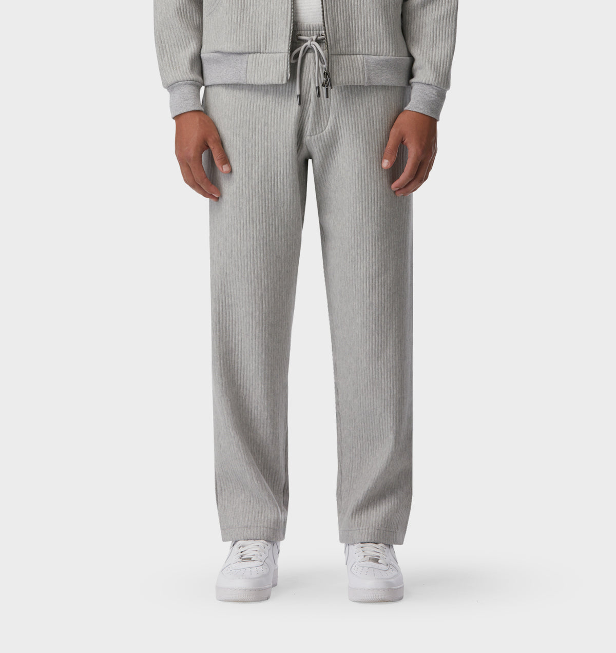 Textured Trackie Pant - Vintage Grey