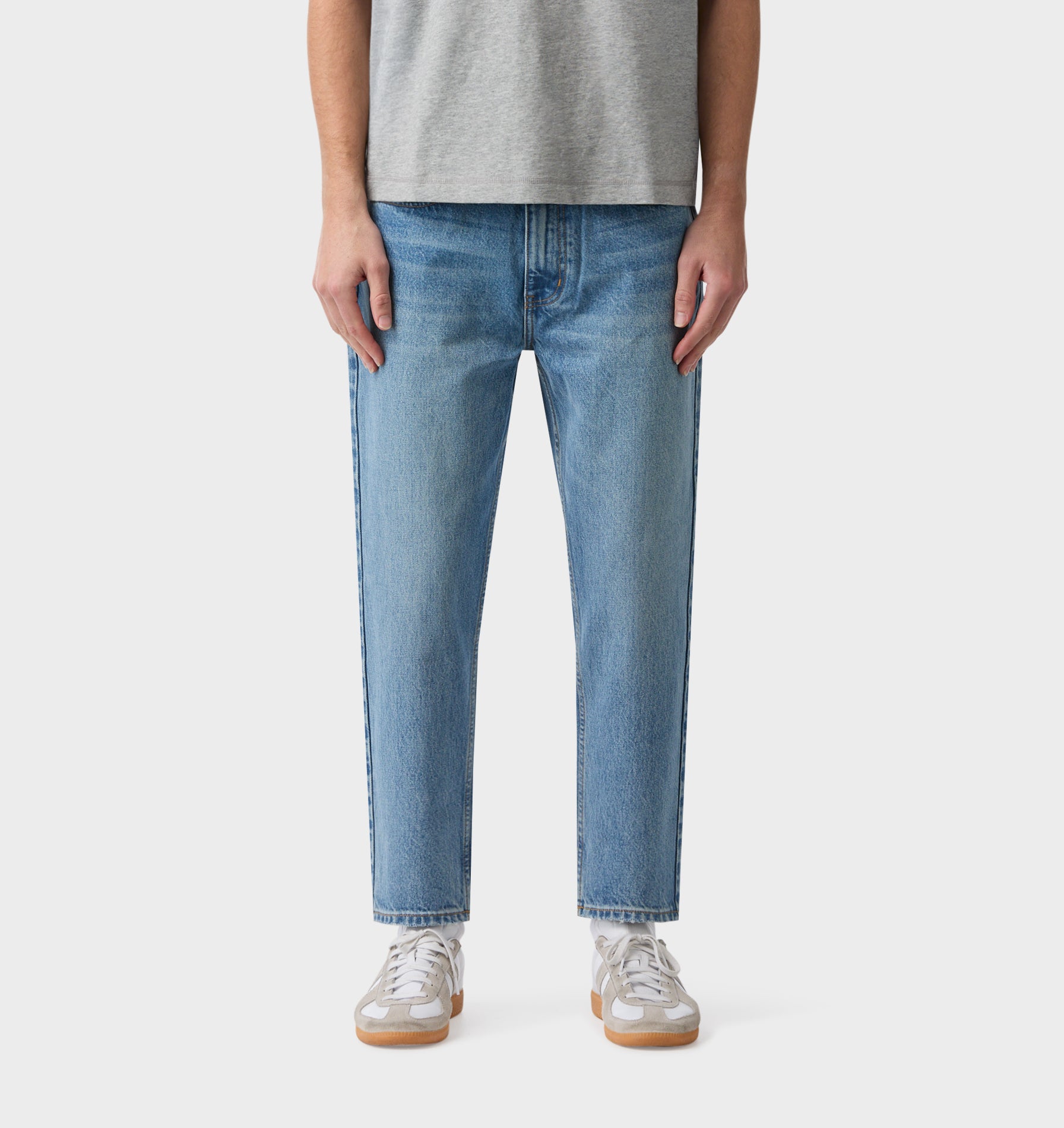 Cropped 90s Denim - Vintage Blue