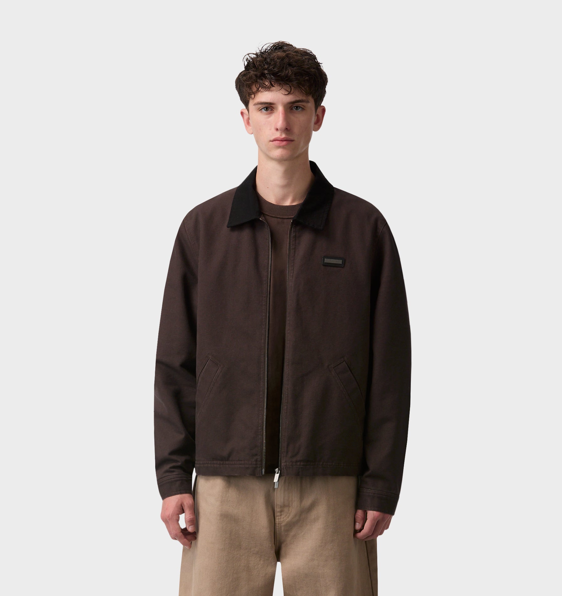 Dayton Canvas Jacket - Espresso