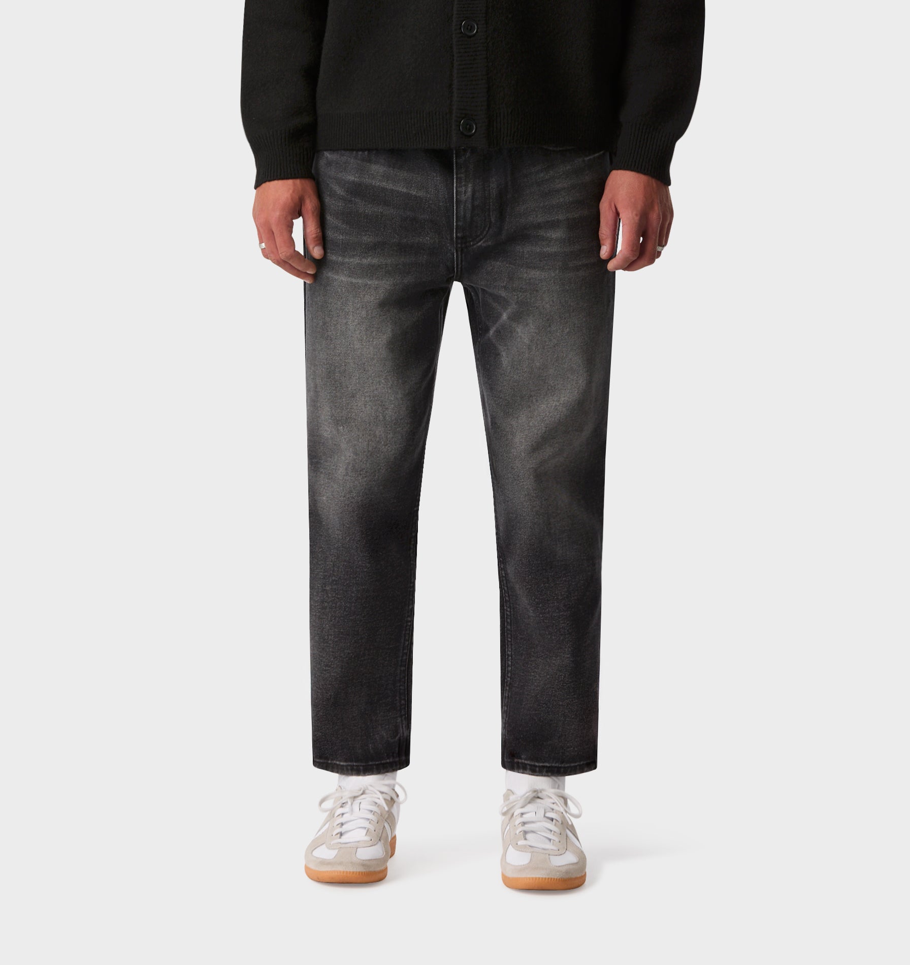 Cropped 90s Denim - Vintage Black