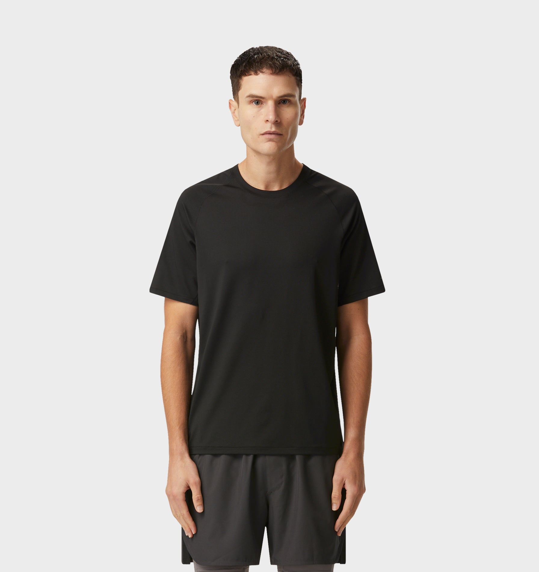 Active Raglan Tee - Black
