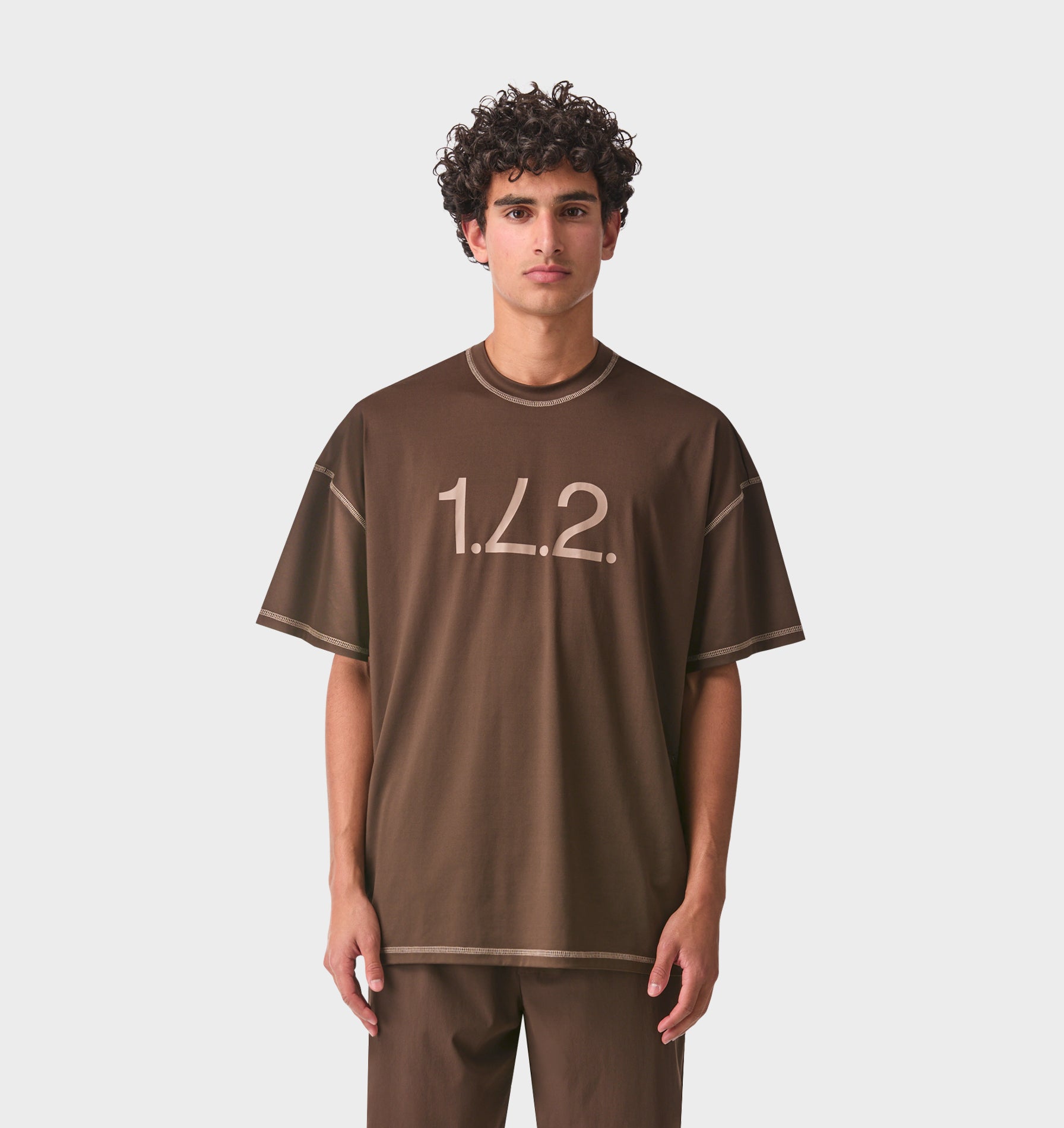 172 Active Box Tee - Espresso