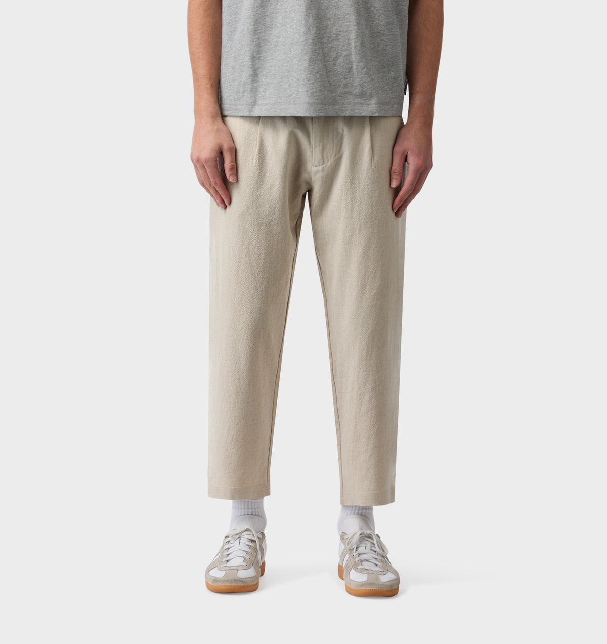 Linen Kobe Pant - Bone