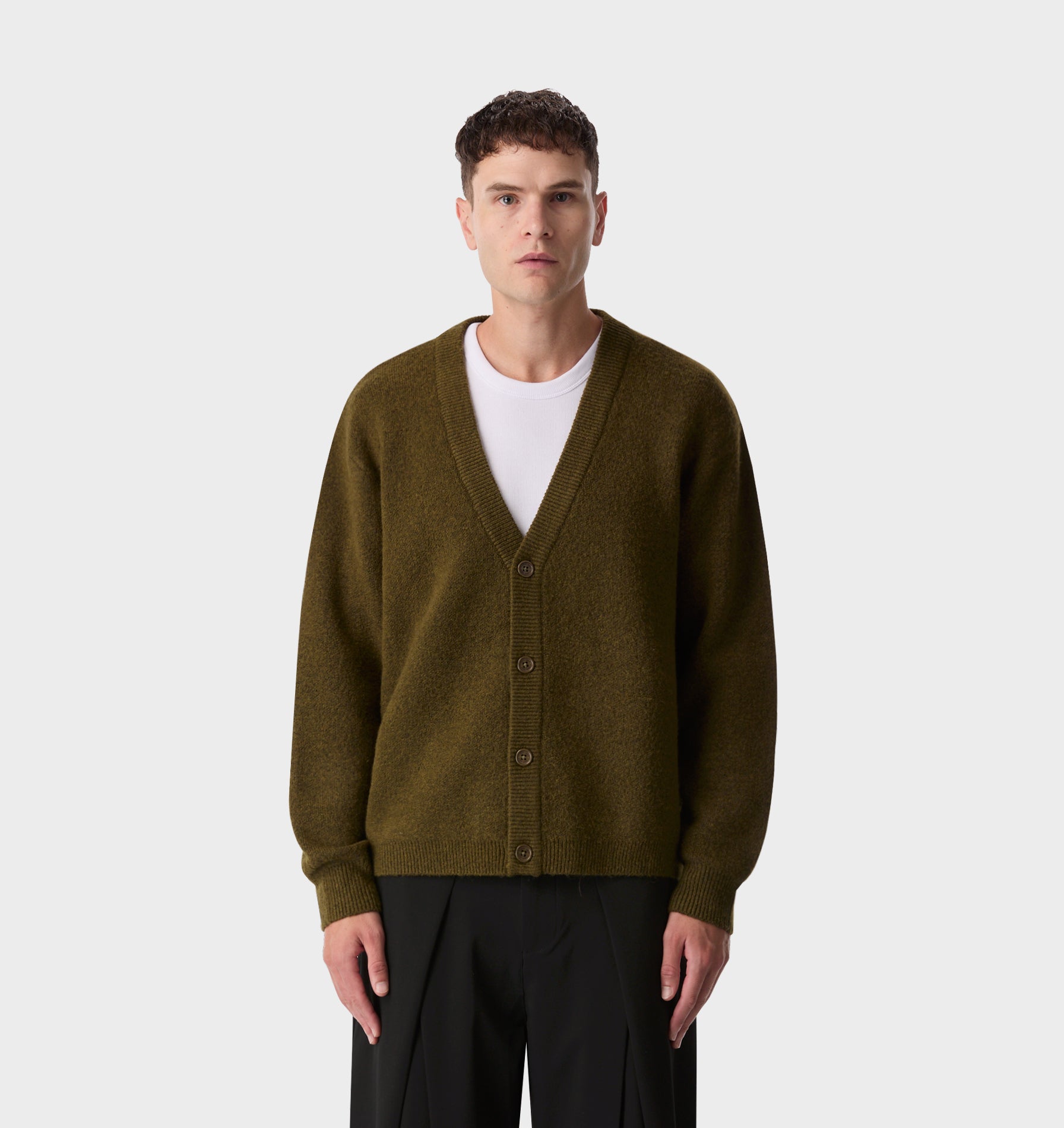トップス moose's rich cardigan Boy Nutmeg Cream The Moose Cardigan by Janie and Jack トップス