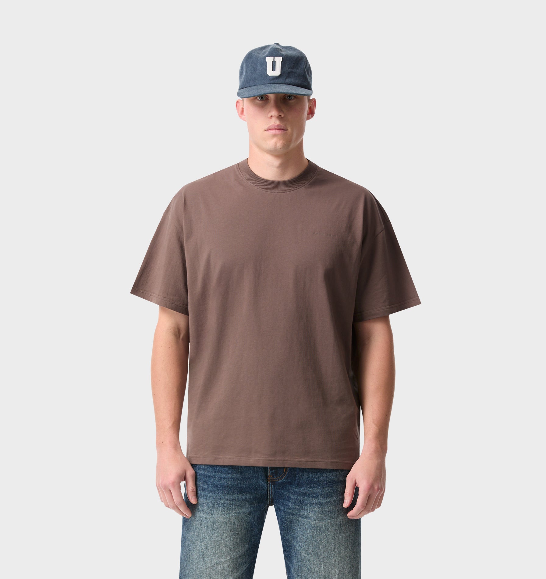 Box Tee 2.0 - Dusky Brown