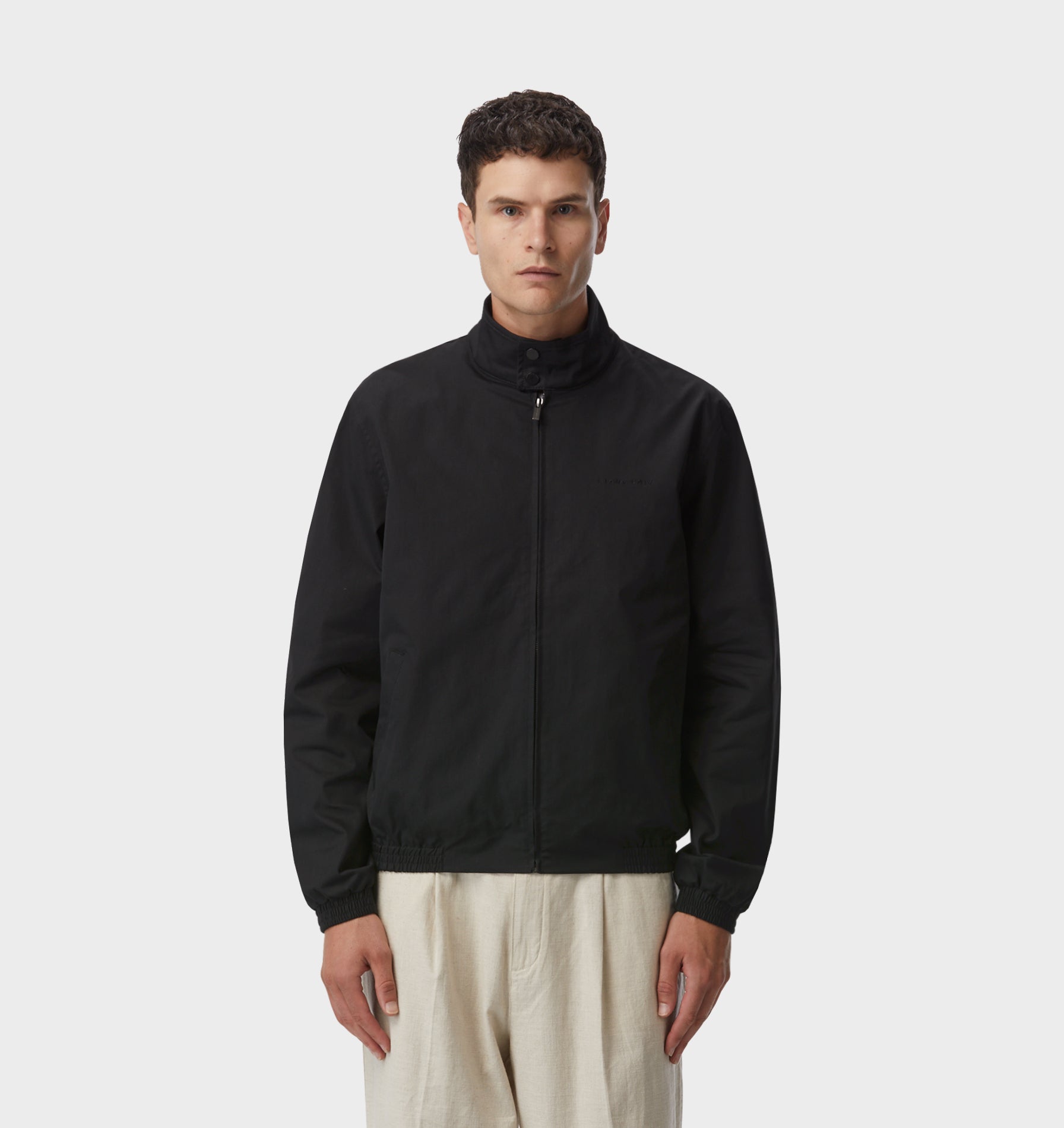 Harrington Jacket in Black I Love Ugly - Main Image