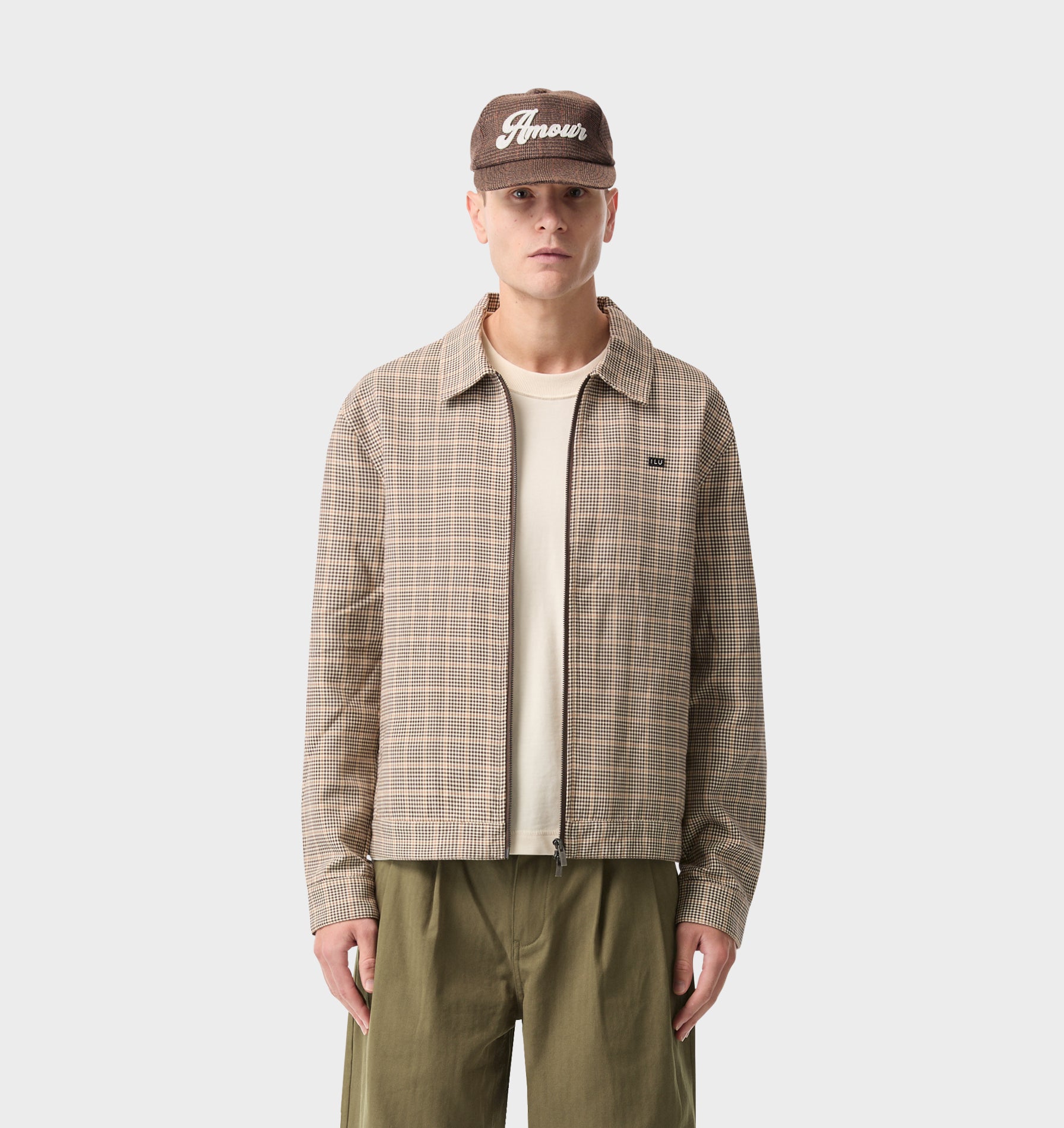Poker Jacket - Brown Check