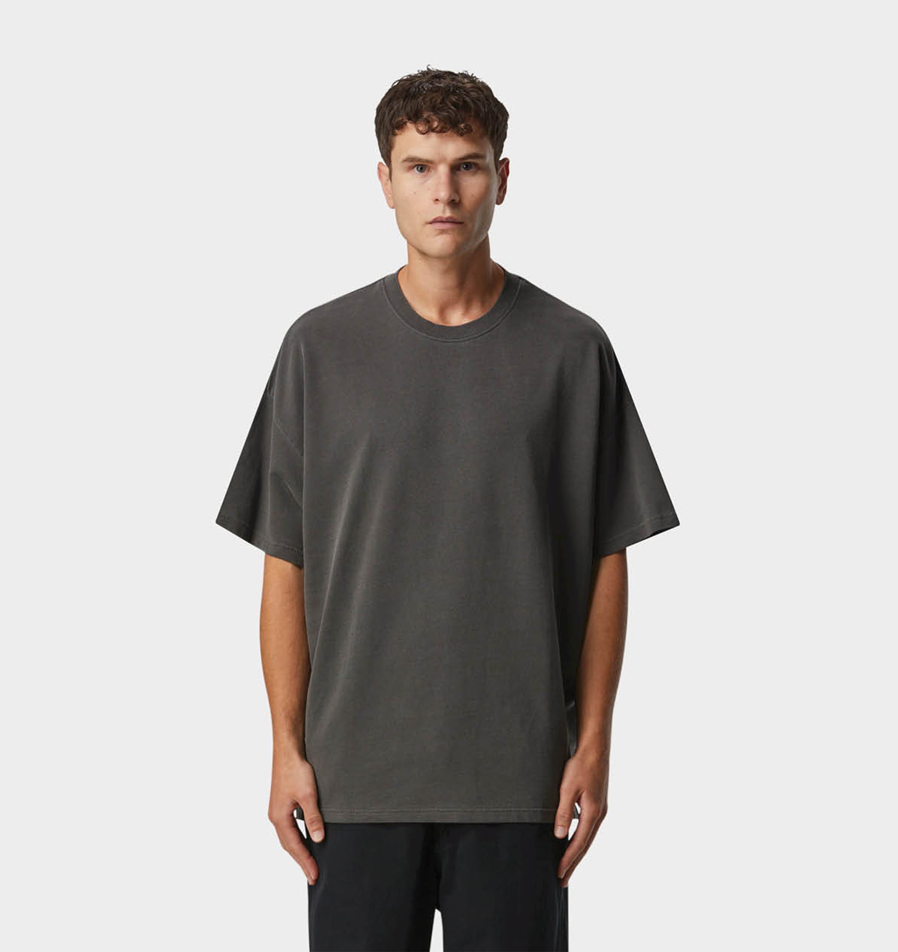 Heavy Box Tee 2.0 - Washed Black