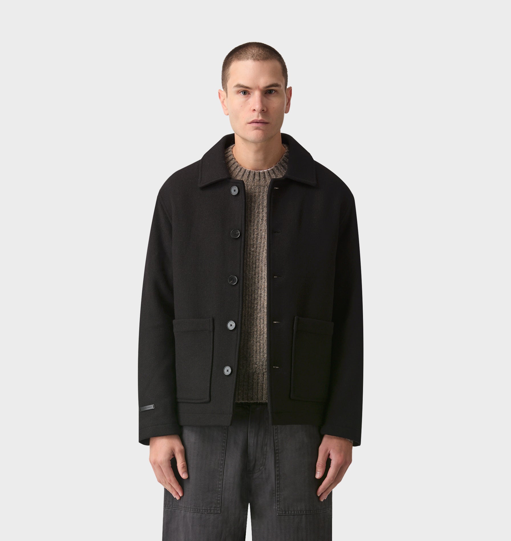 Osborne Wool Jacket - Black