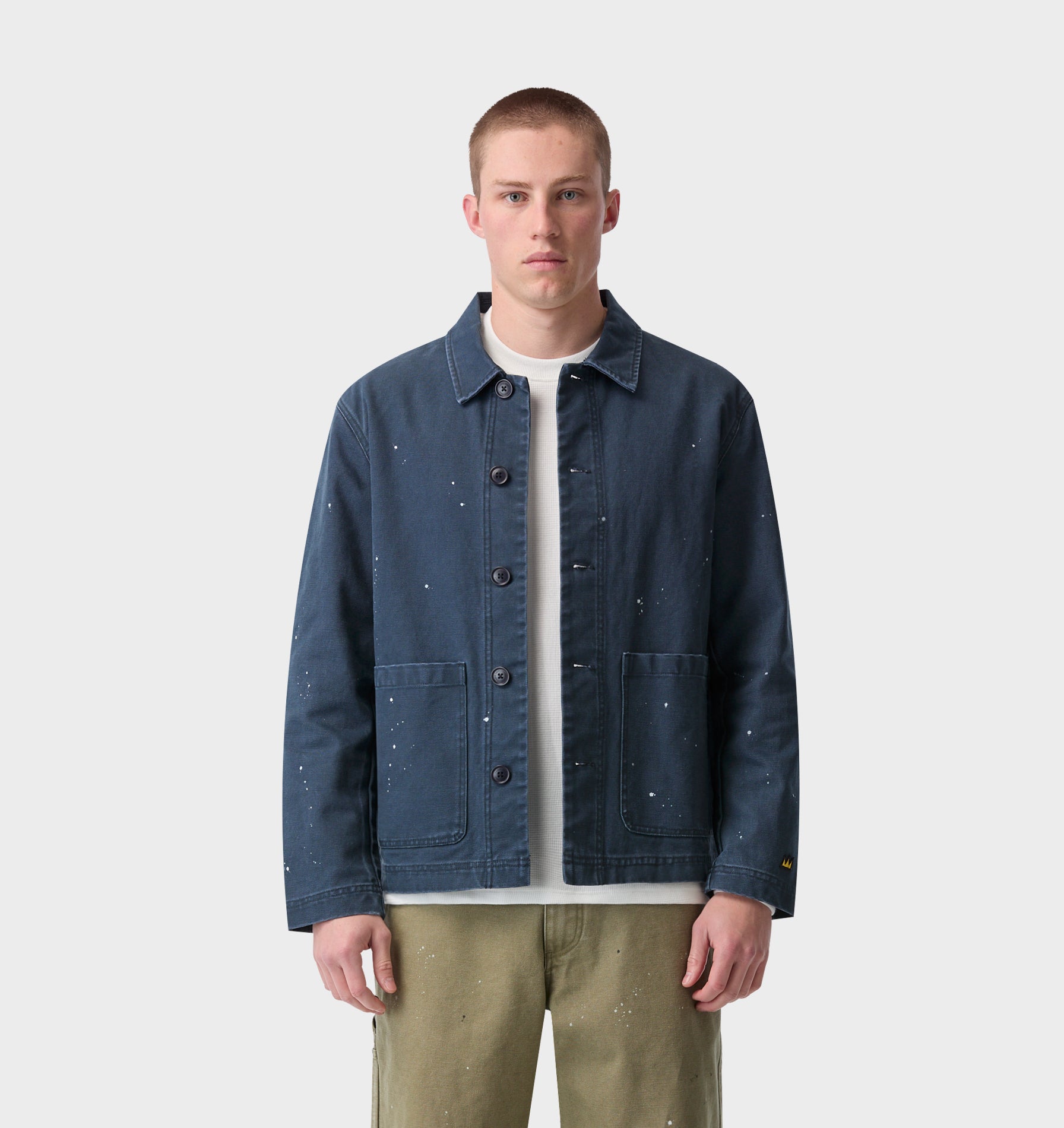 Basquiat Painter Jacket - Steel Blue