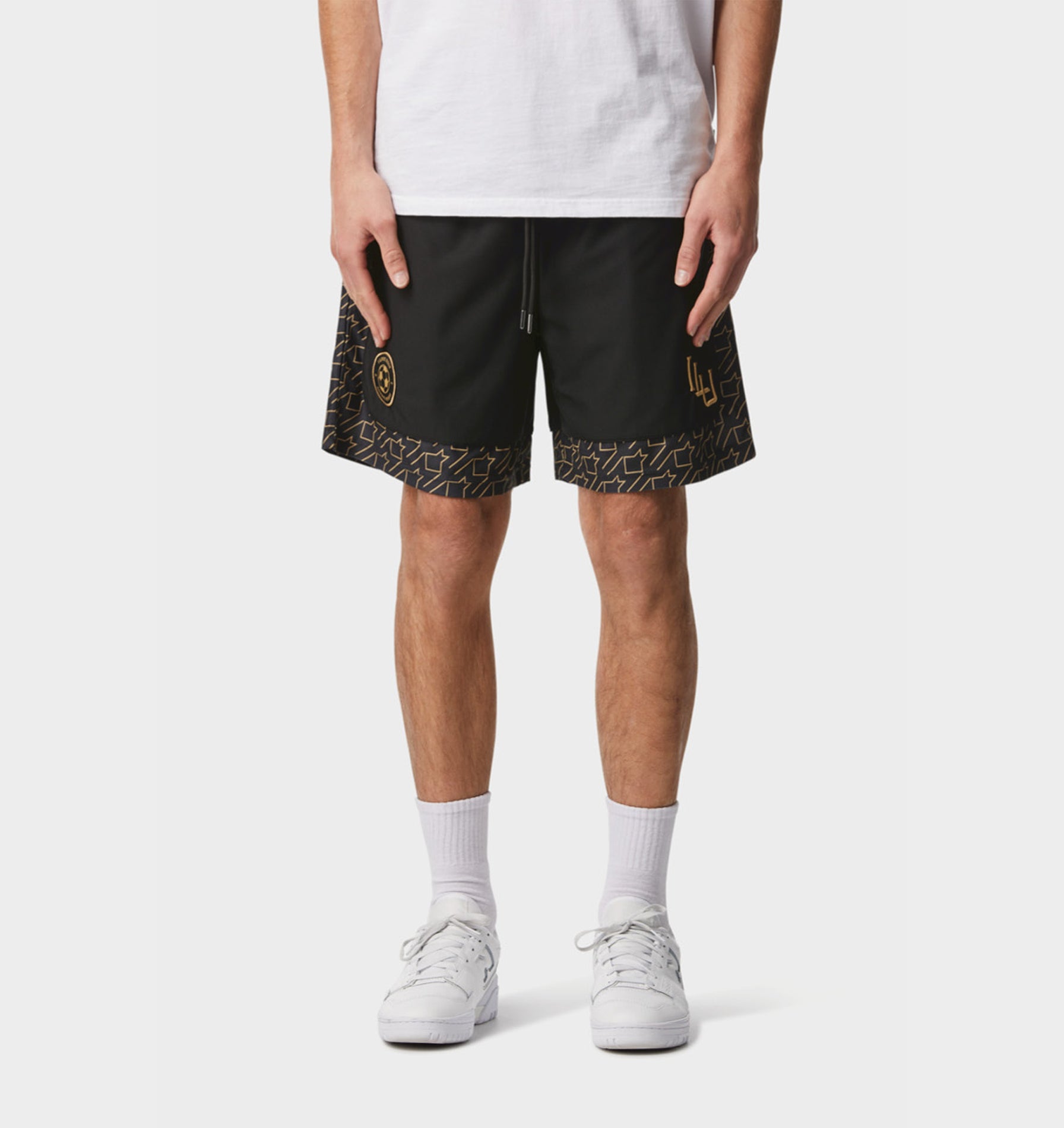 Football Short - Black/Gold