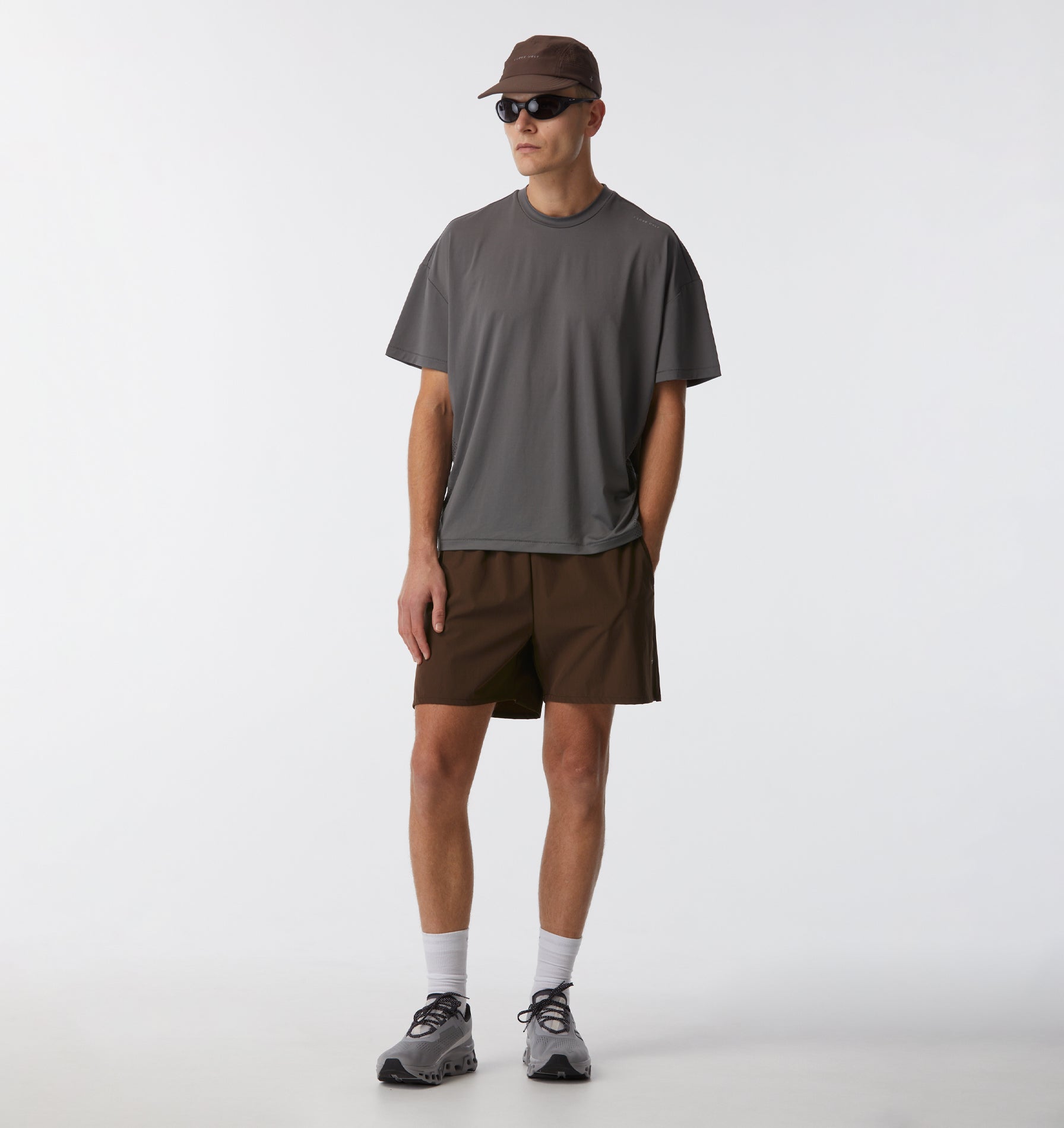 Active Lewi Tee - Cobblestone