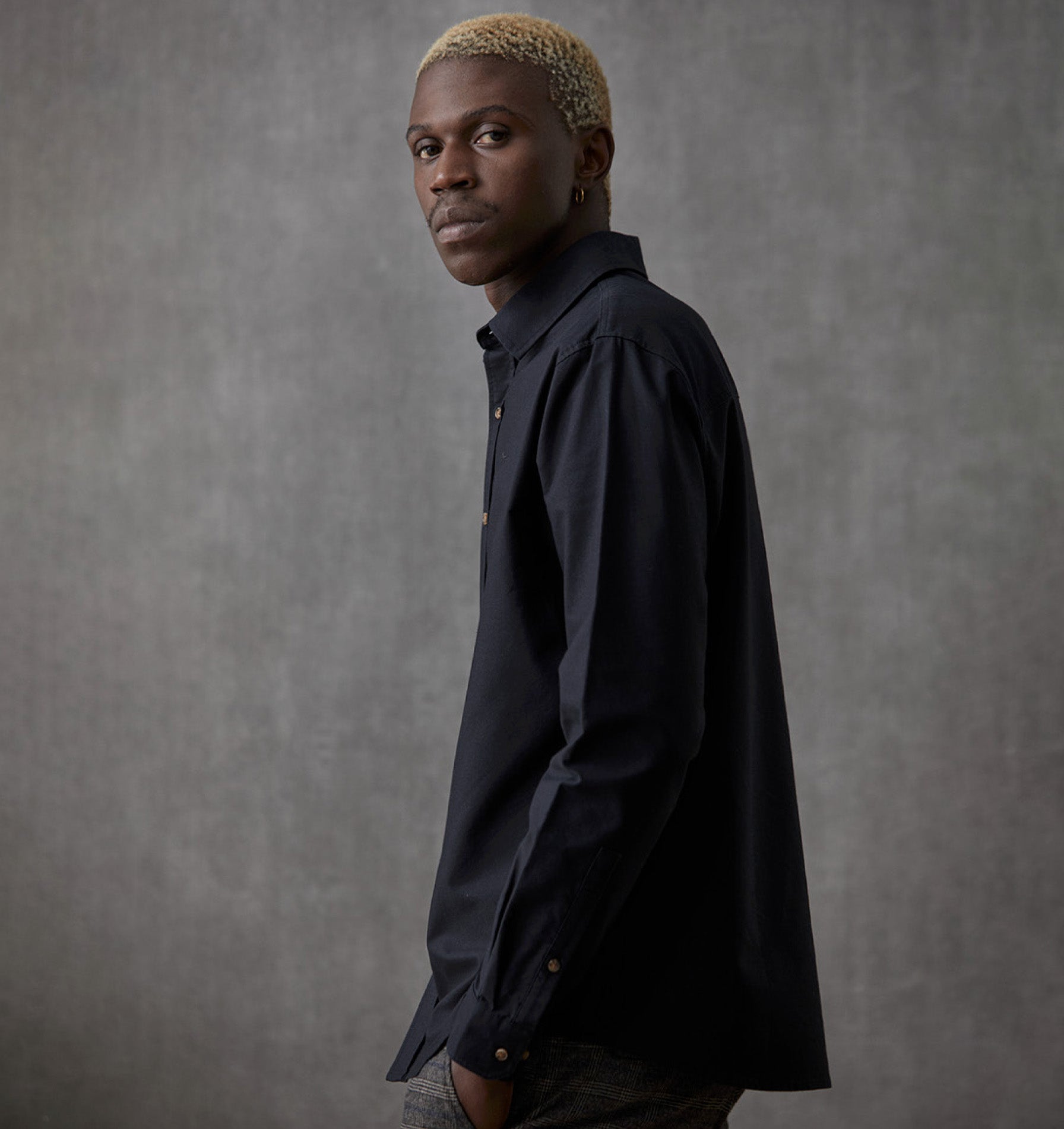 Wallace LS Shirt - Black