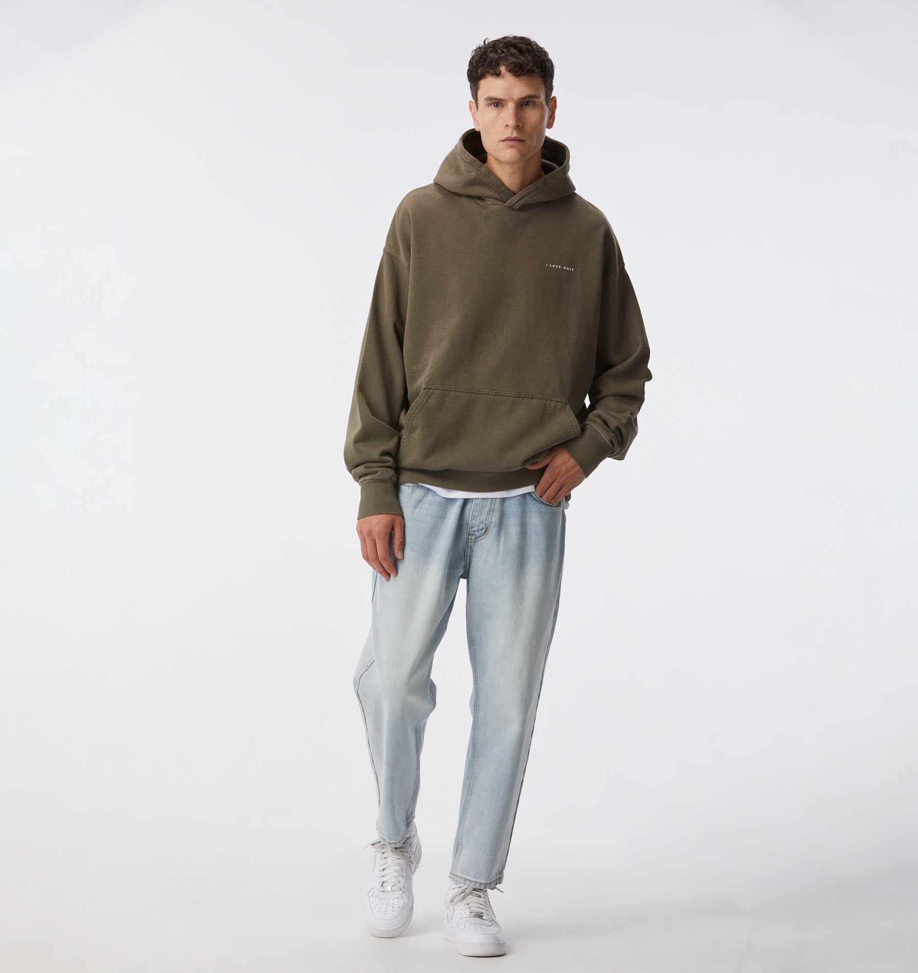 Box Hood - Washed Mushroom