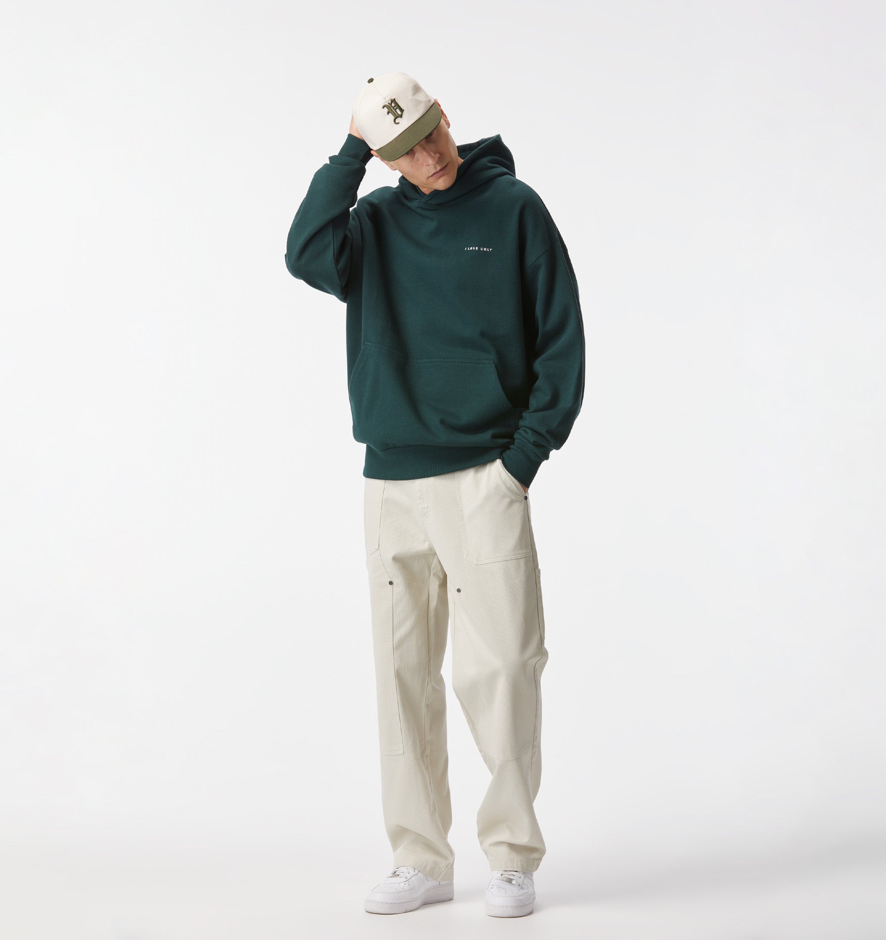 Box Hood - Dark Green
