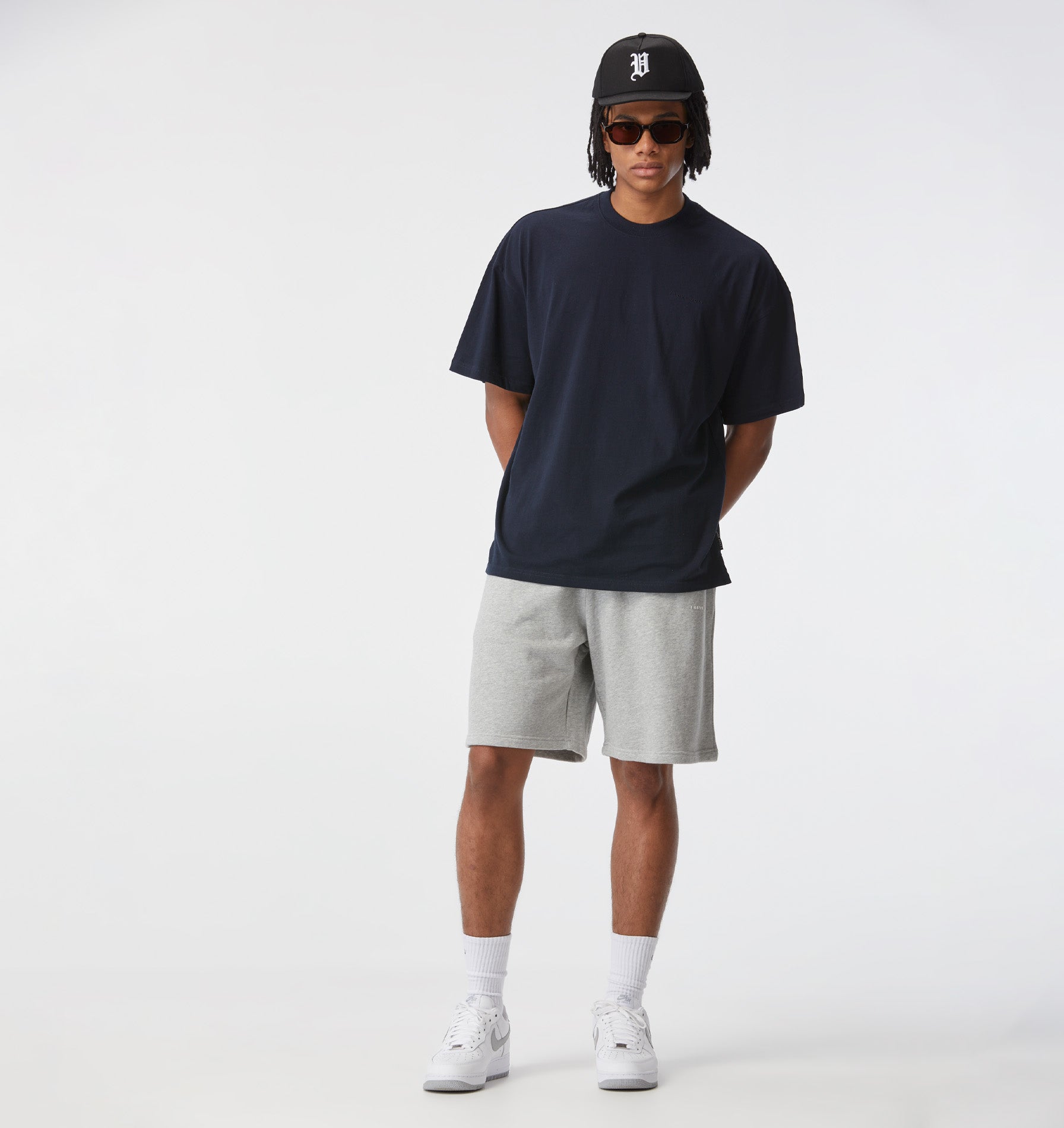 Box Tee - Midnight Navy