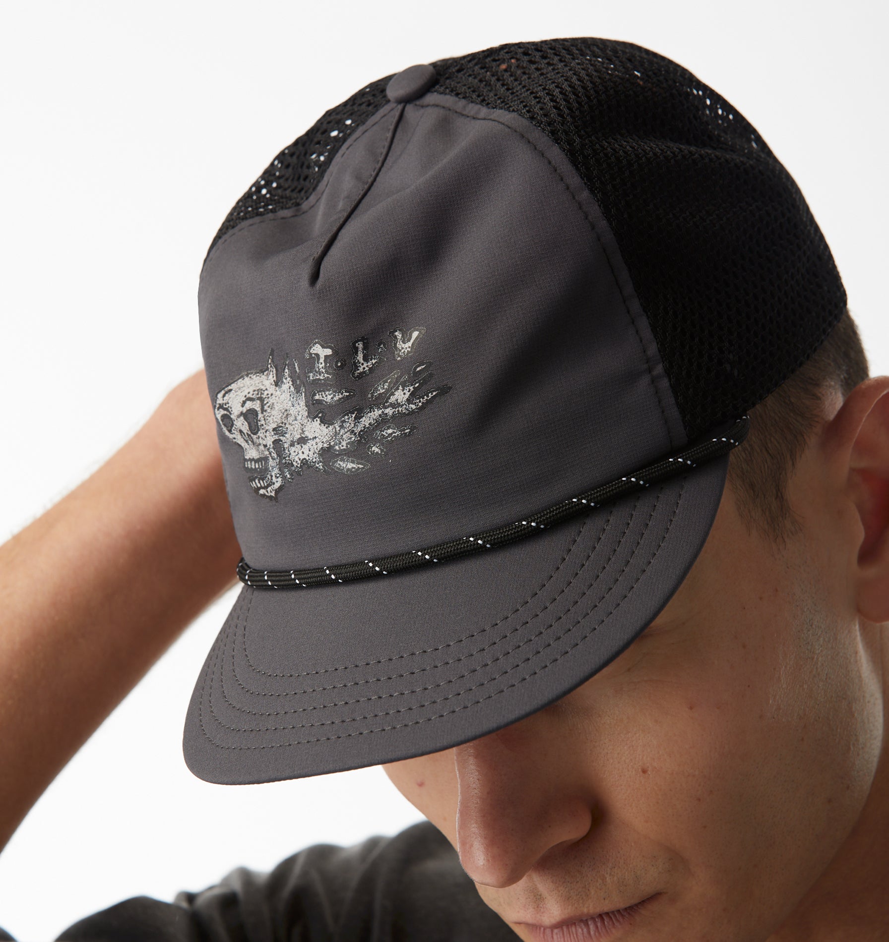 RebelYuth X ILU Active Mesh Cap - Charcoal