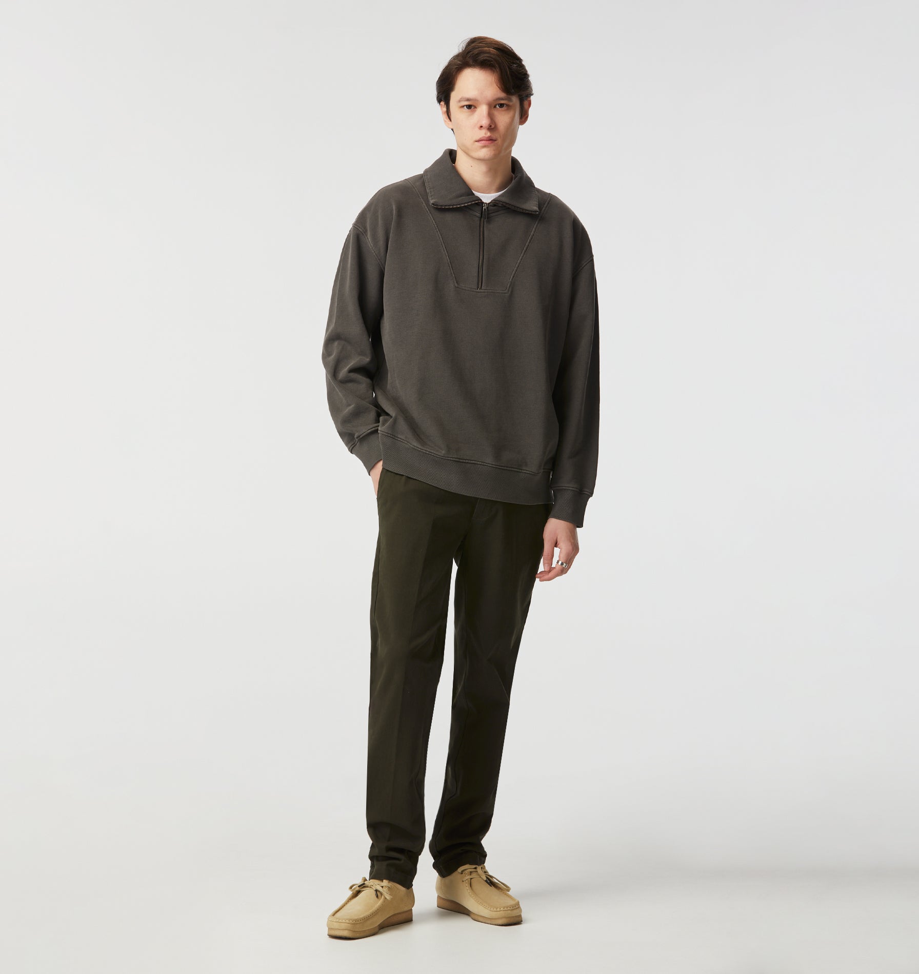 Nicholai Slim Chino - Burnt Olive