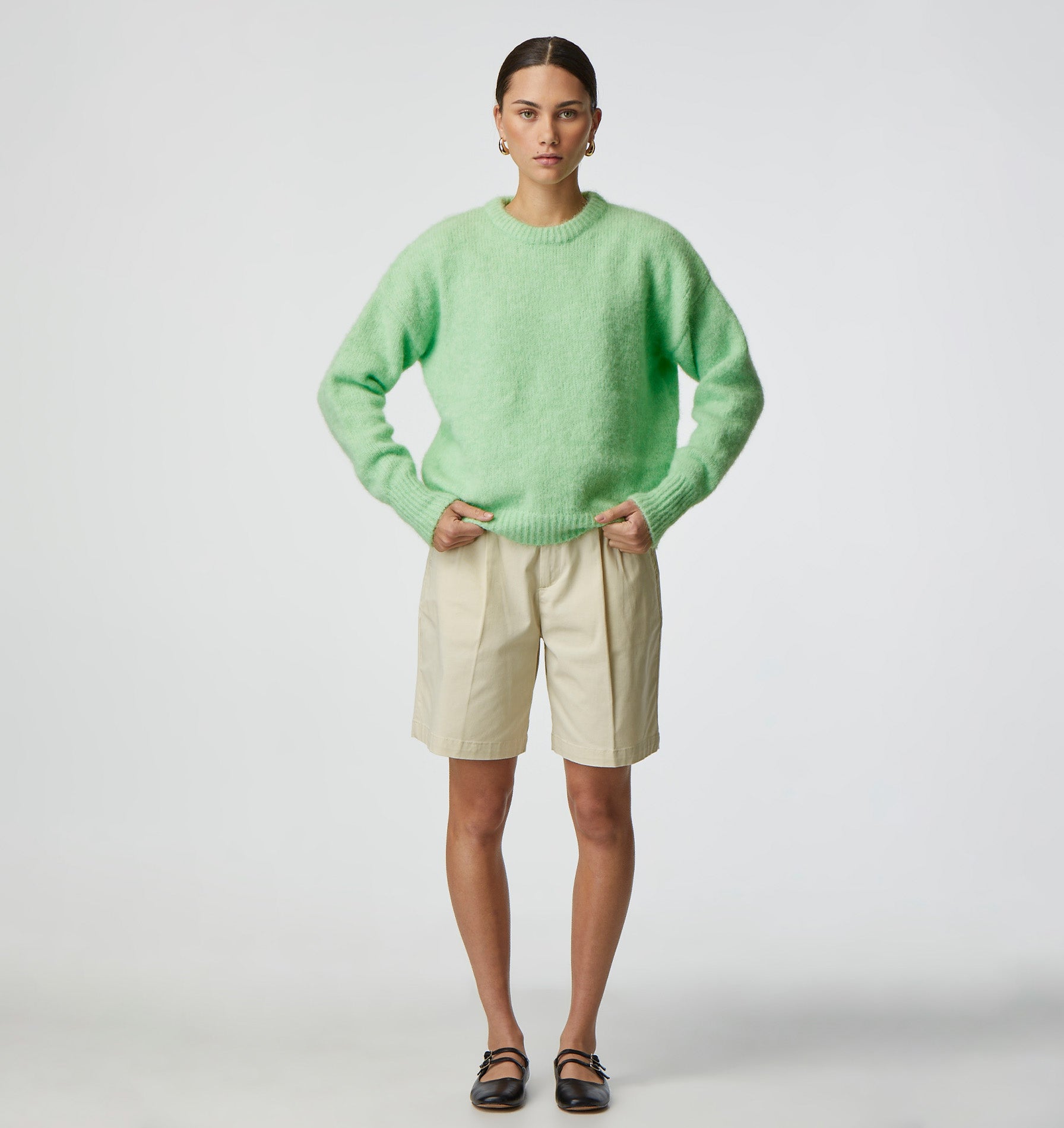Halston Knit - Lime Green
