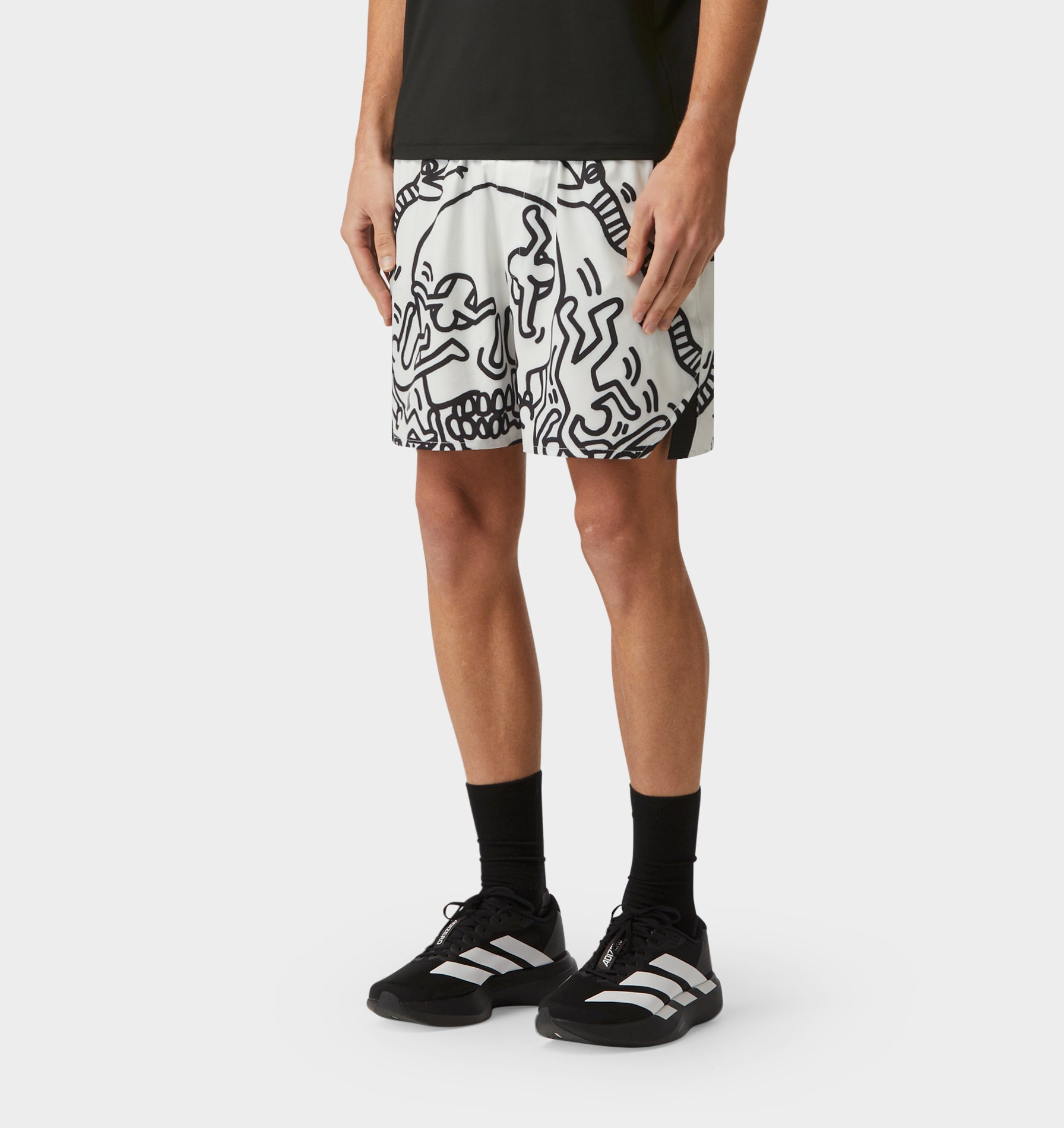 Keith Haring Chaos Active 5 Inch Short - Off White