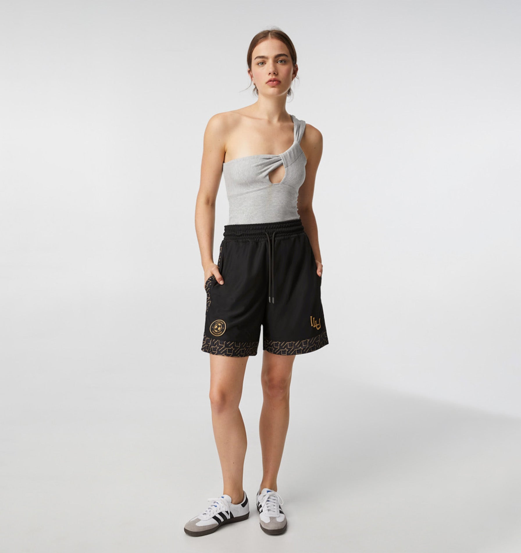 Football Short - Black/Gold