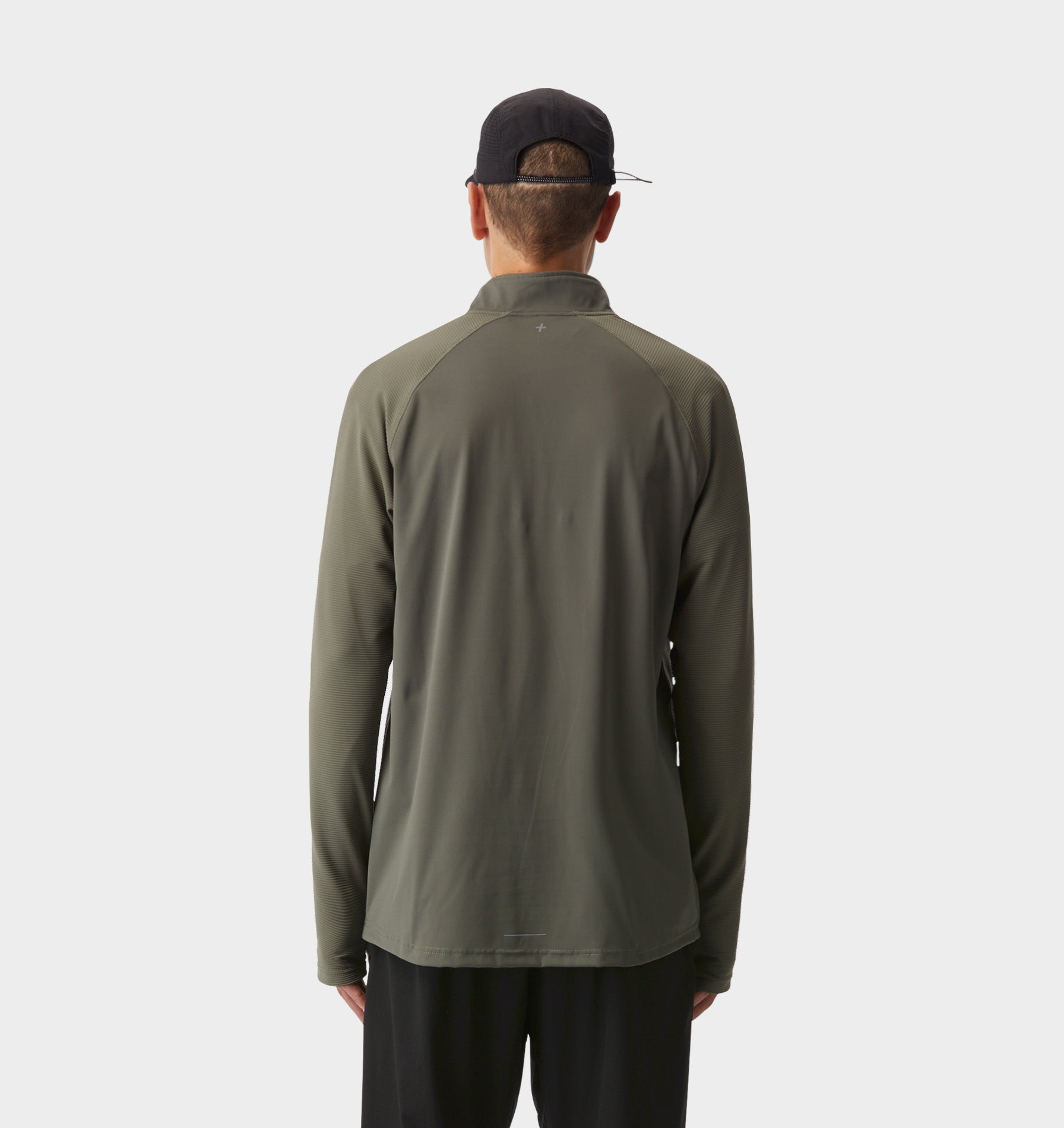 Active Quarter Zip - Olive