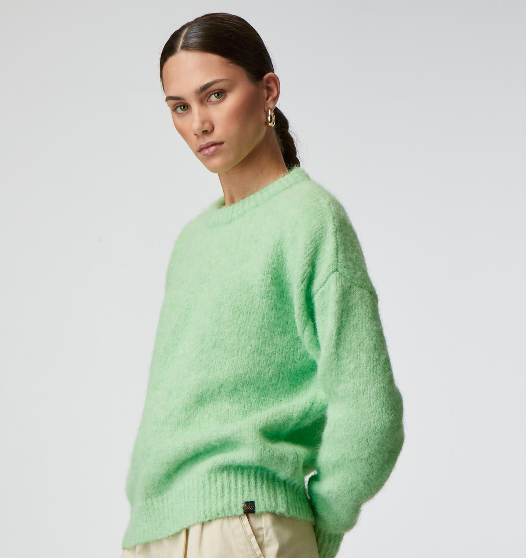 Halston Knit - Lime Green