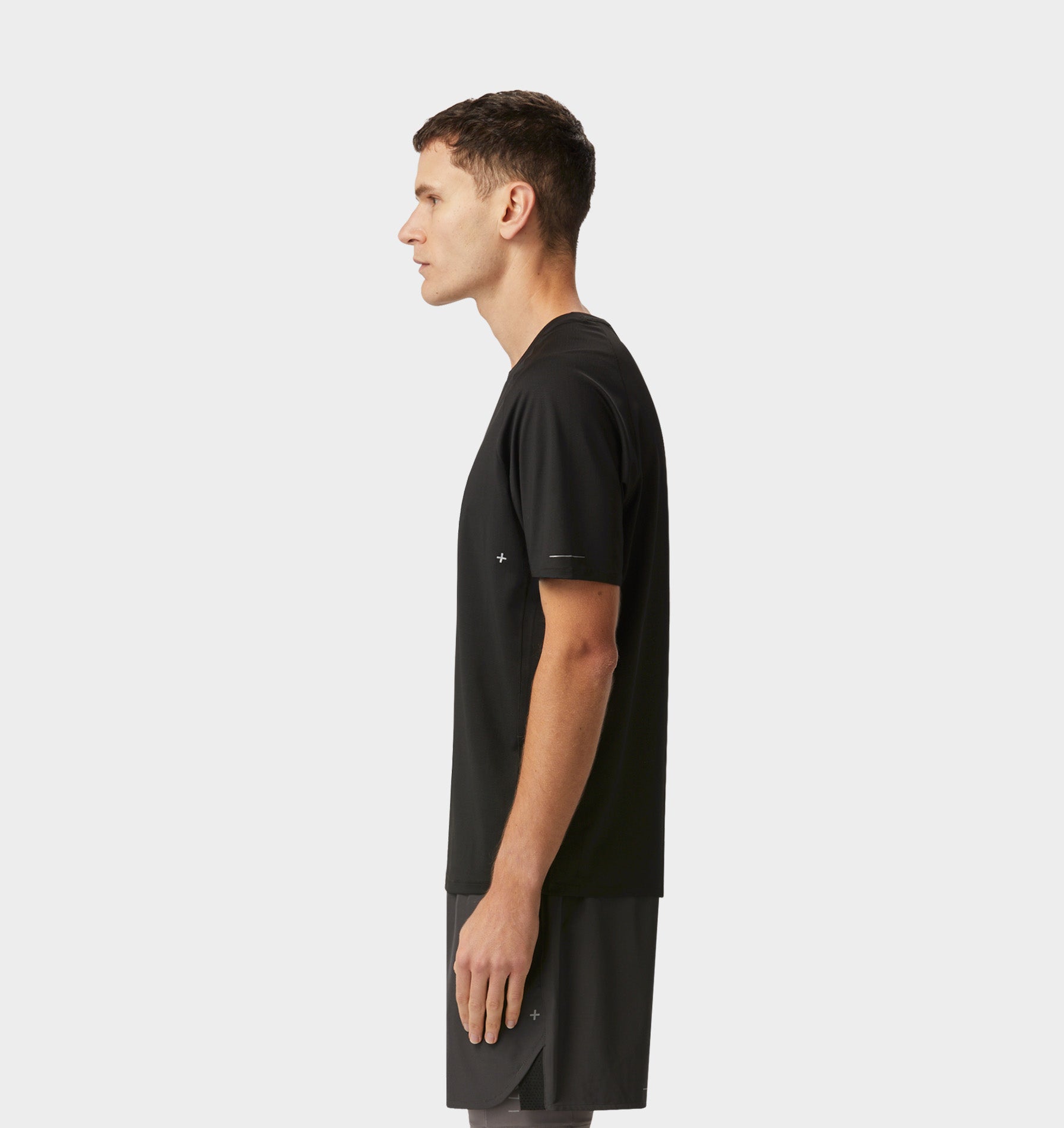 Active Raglan Tee - Black