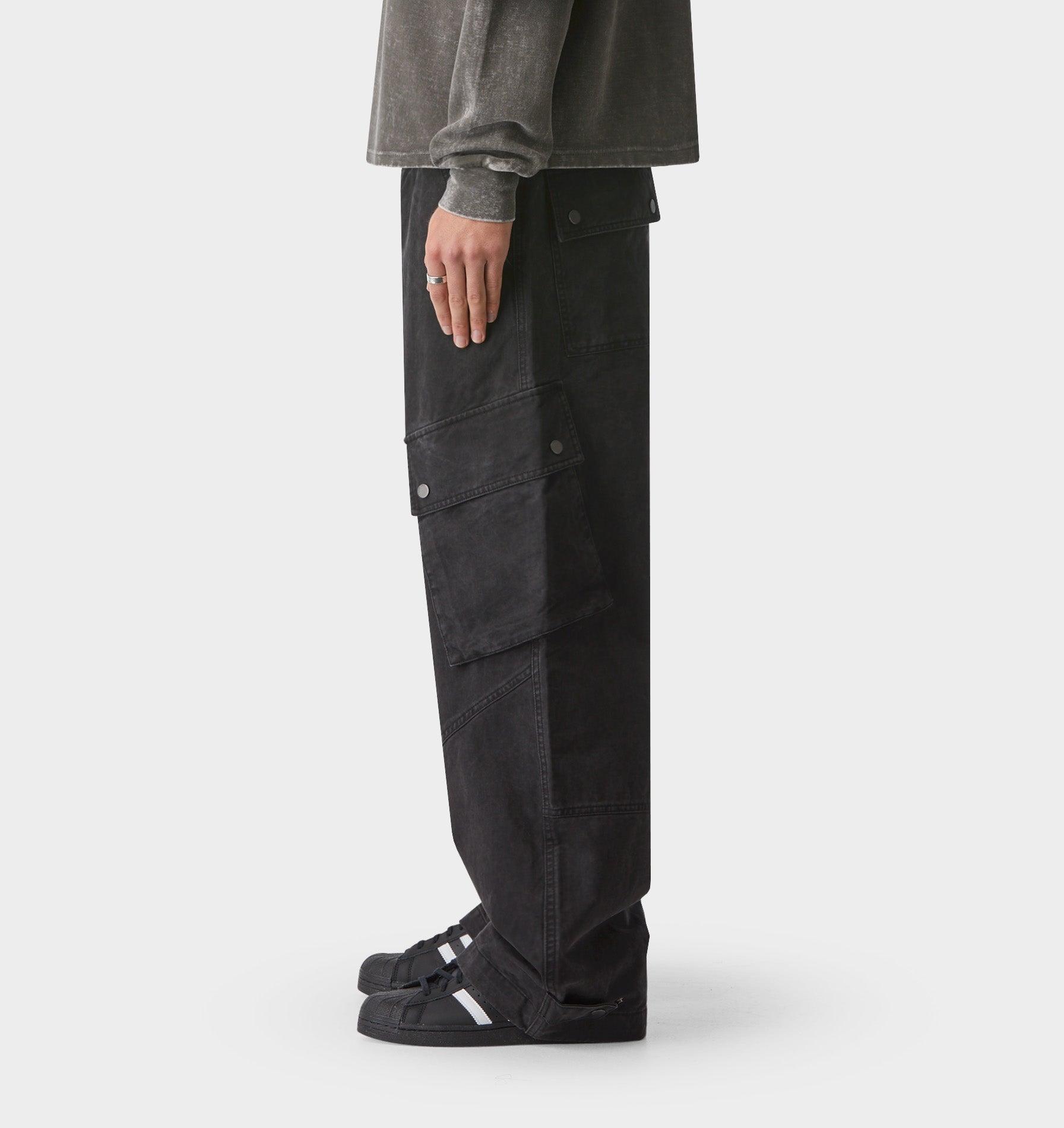 Zenith Cargo Pant - Vintage Black