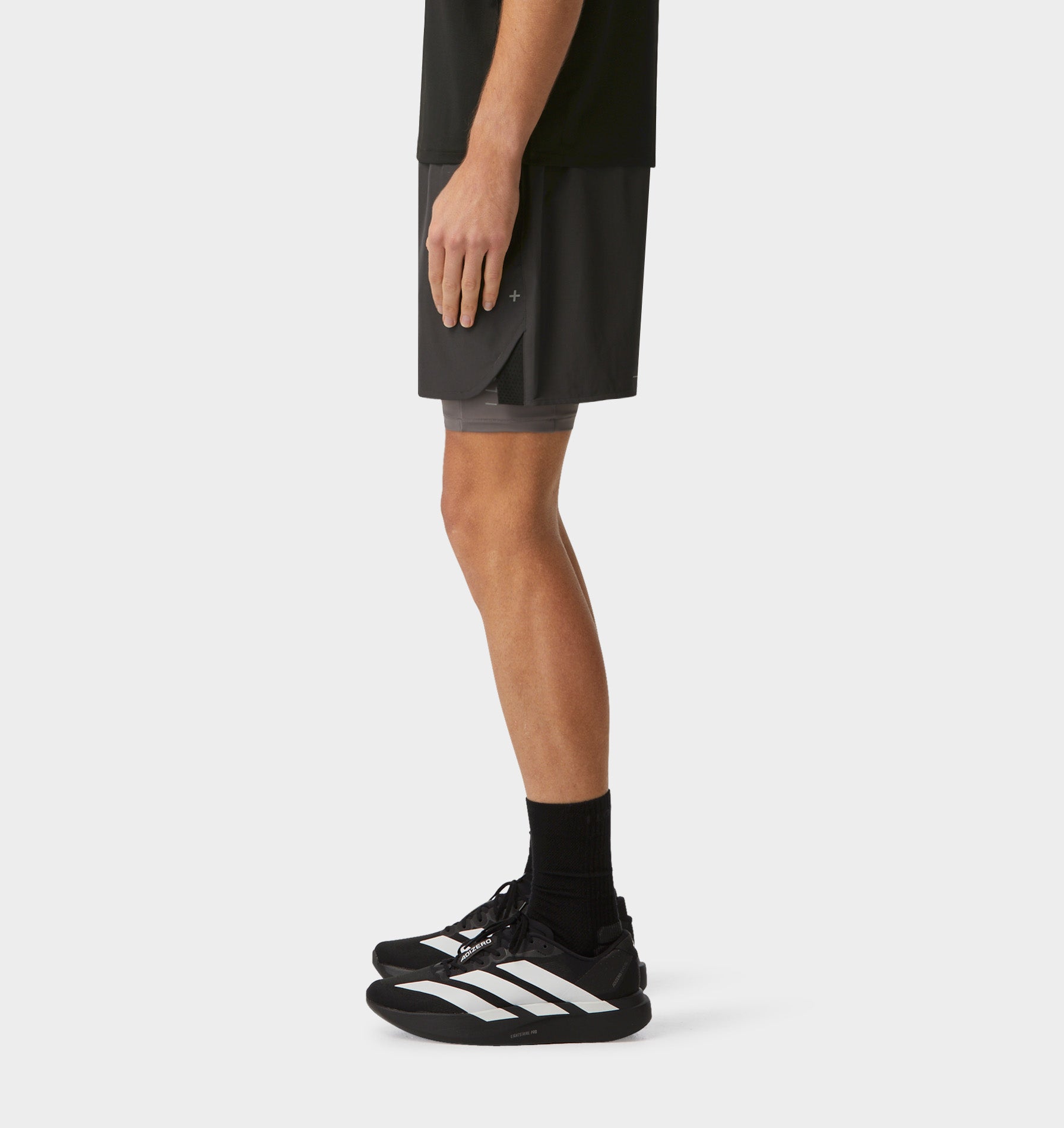 Active 4 Inch Short - Charcoal