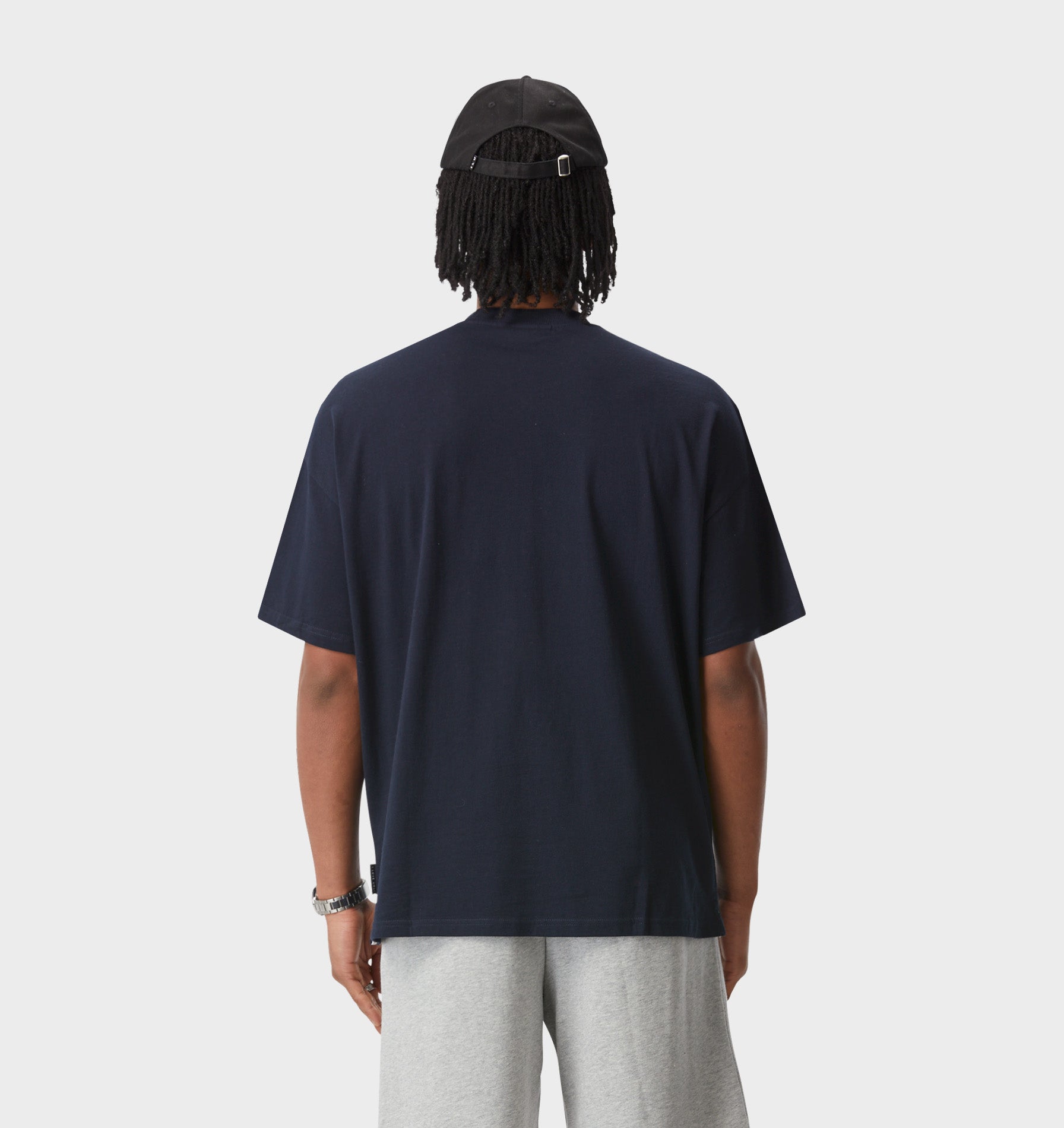 Box Tee - Midnight Navy