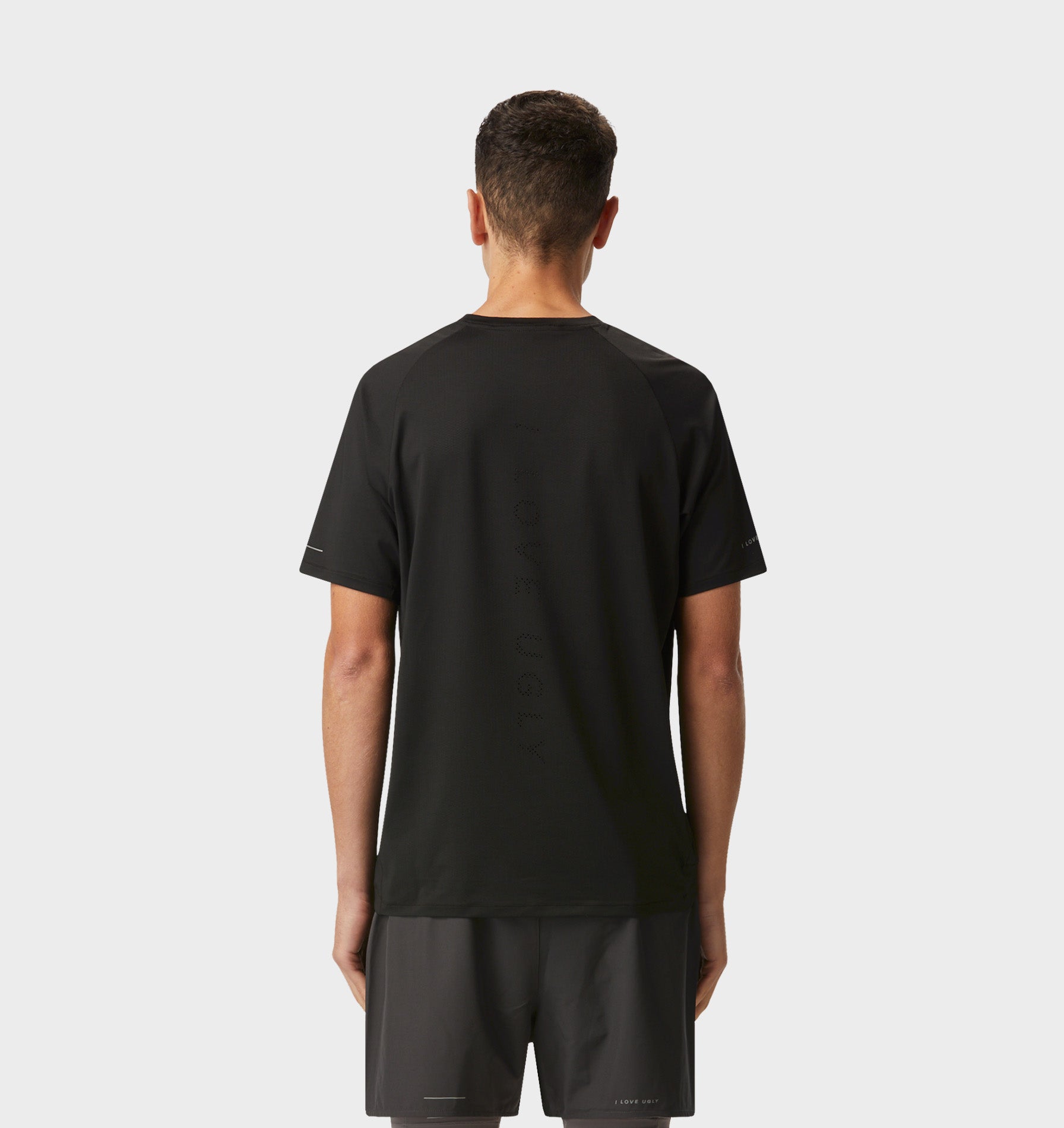 Active Raglan Tee - Black