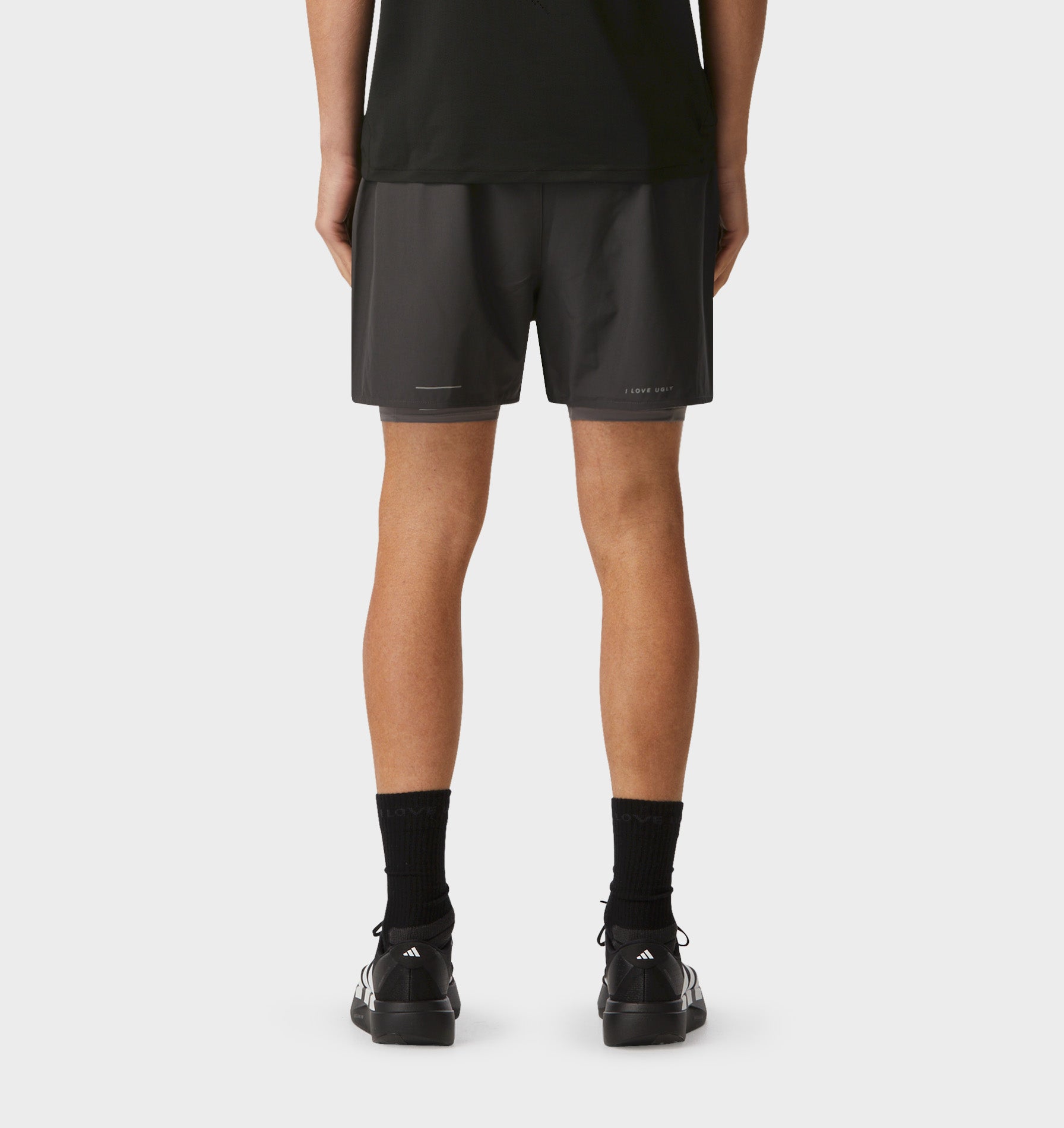 Active 4 Inch Short - Charcoal