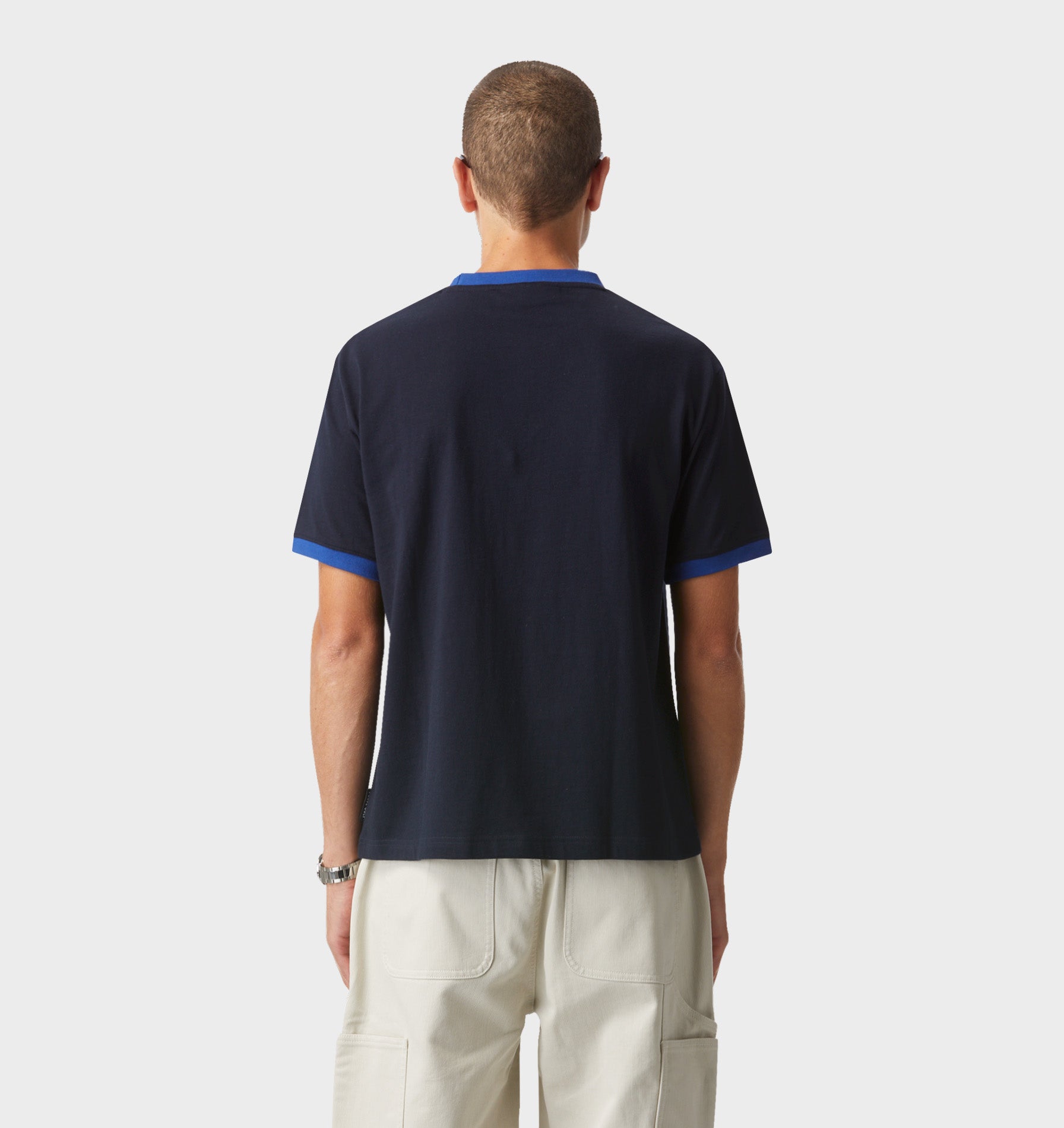 Jeremy Ringer Tee - Navy/Blue