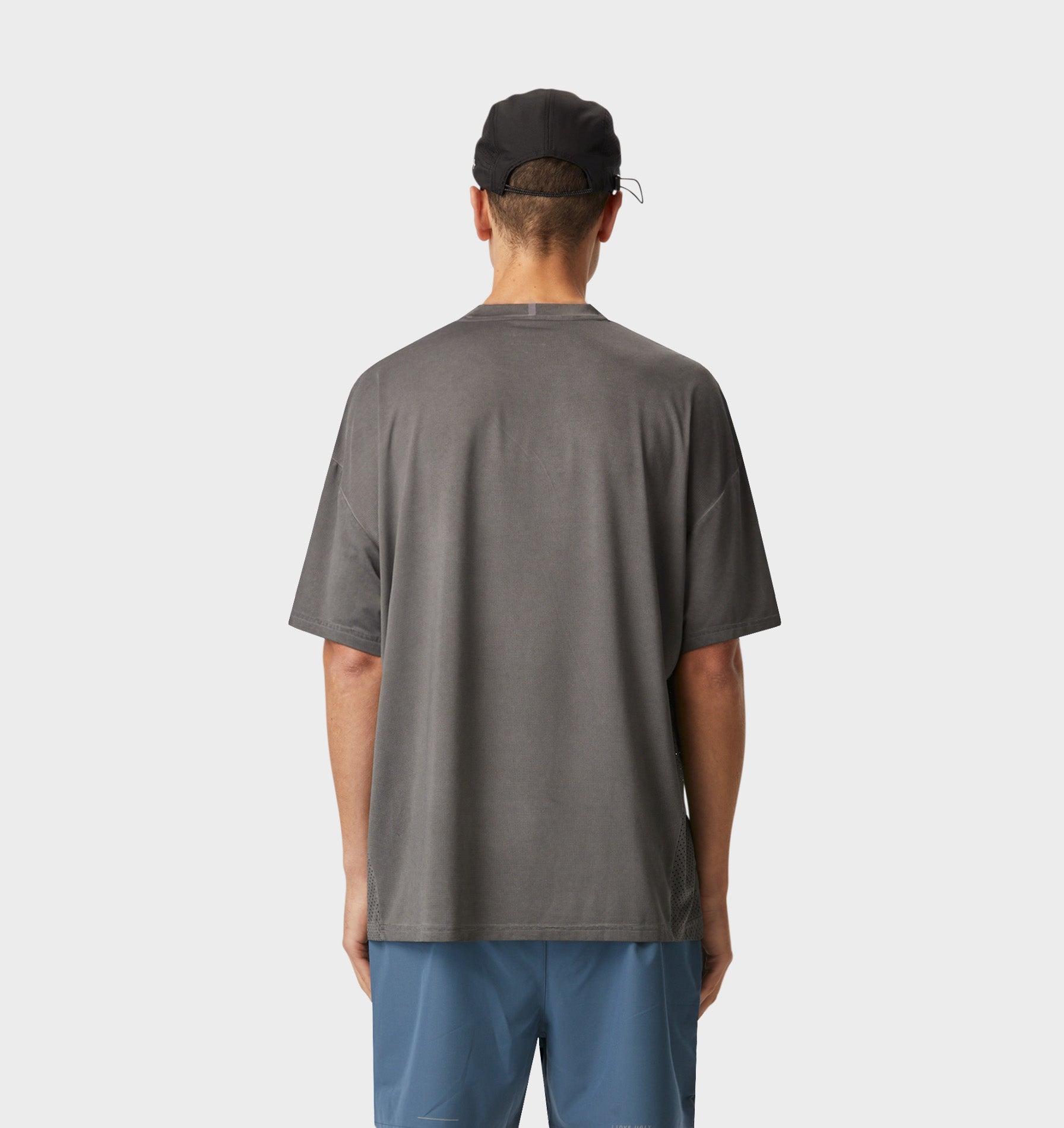 Active Box Tee - Washed Black