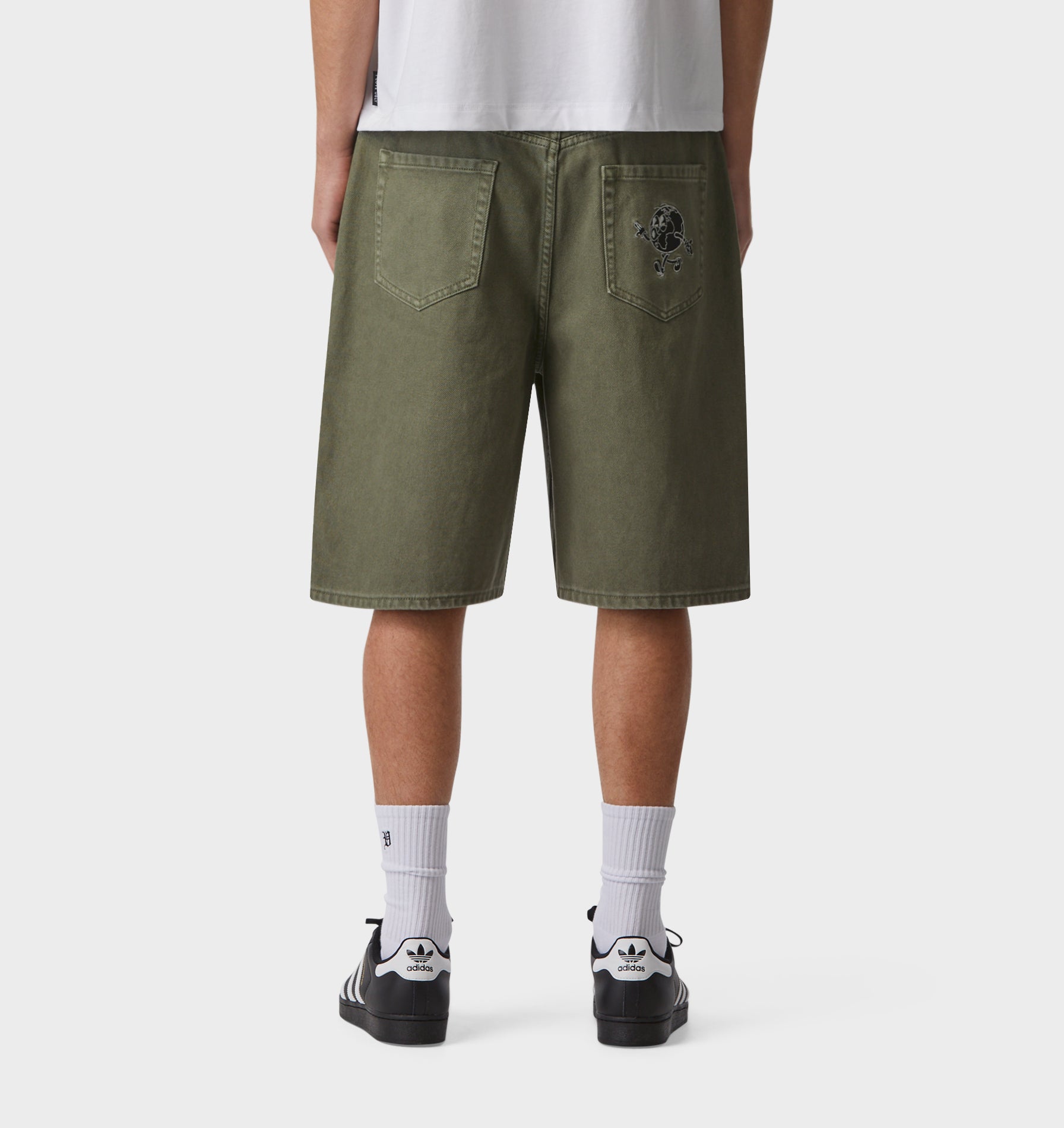 Wyatt Denim Short - Moss