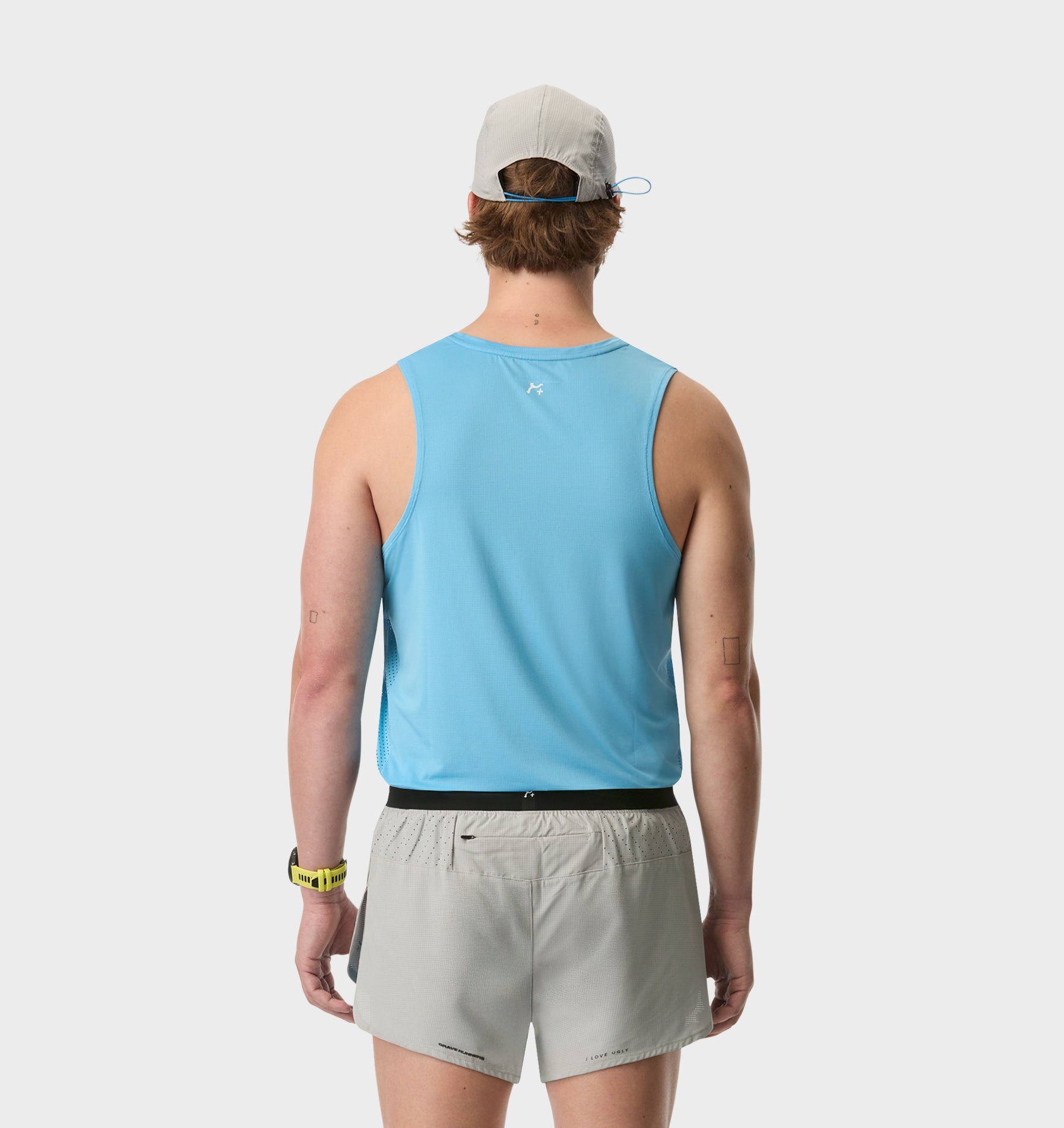 GR X ILU Active Singlet - Ice Blue